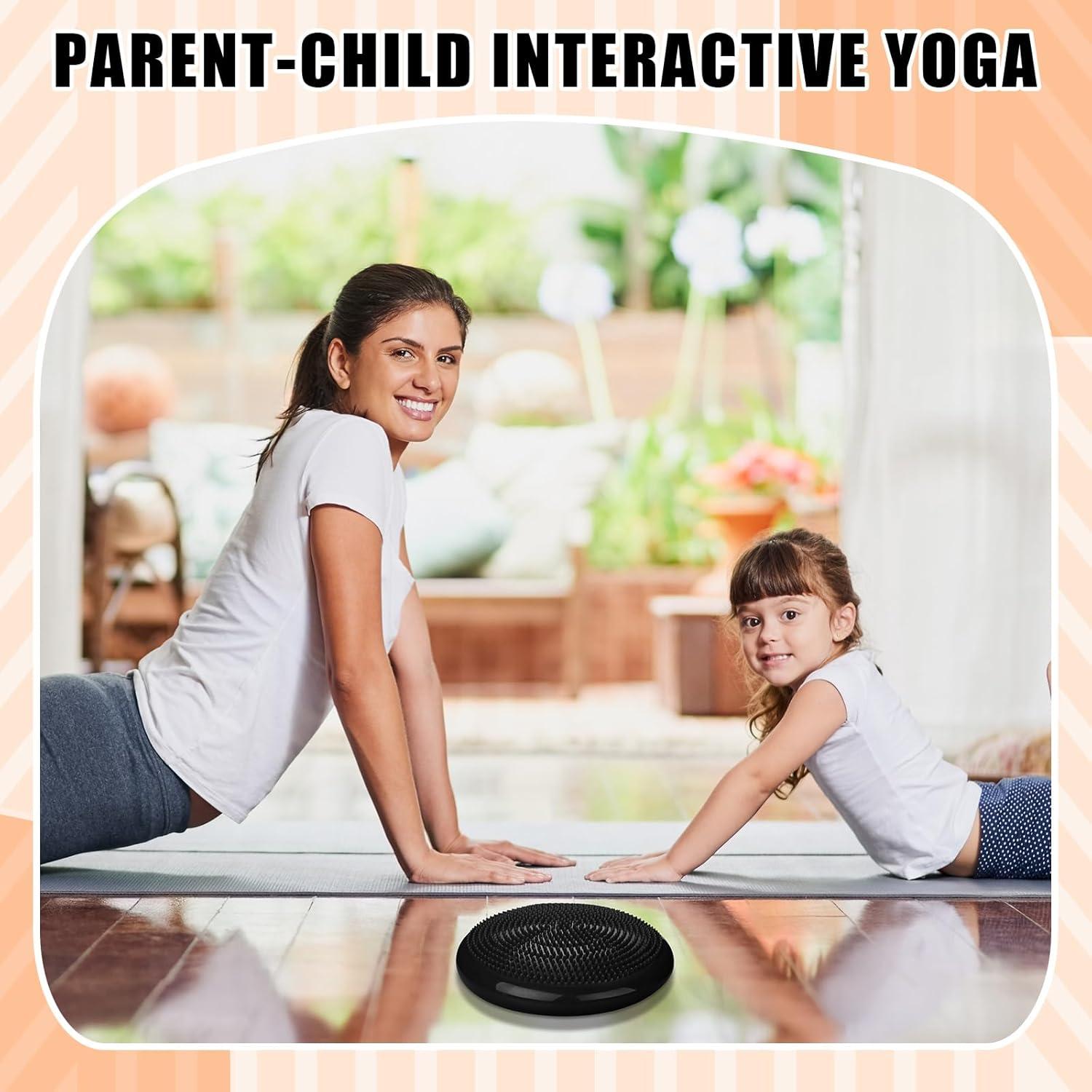 Cojín Inestable Silipull con Bomba Inflación 36.4x32.9cm