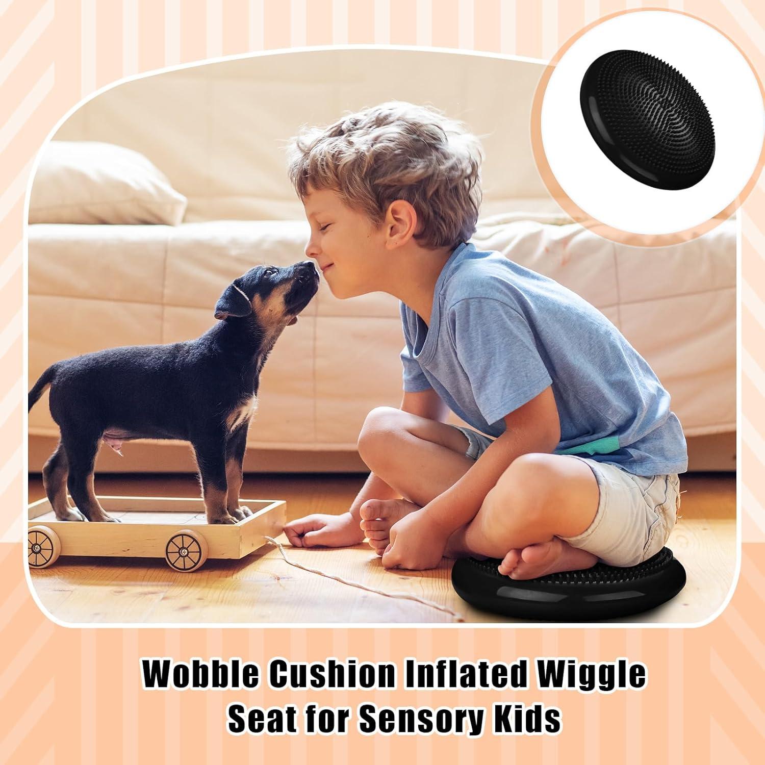 Cojín Inestable Silipull con Bomba Inflación 36.4x32.9cm