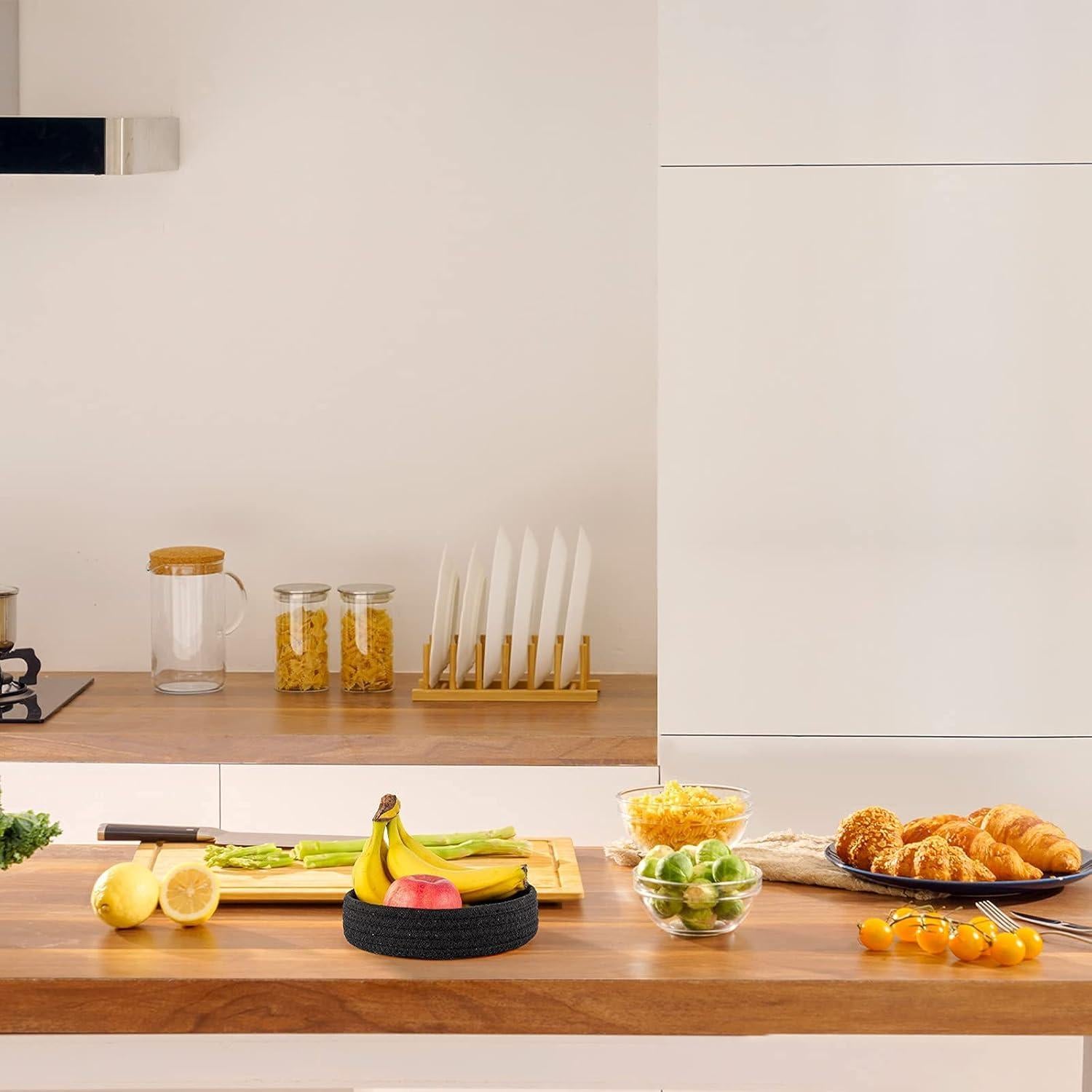 Trivetes Resistentes al Calor Cazzon - 4 Piezas 17.78 cm Negro