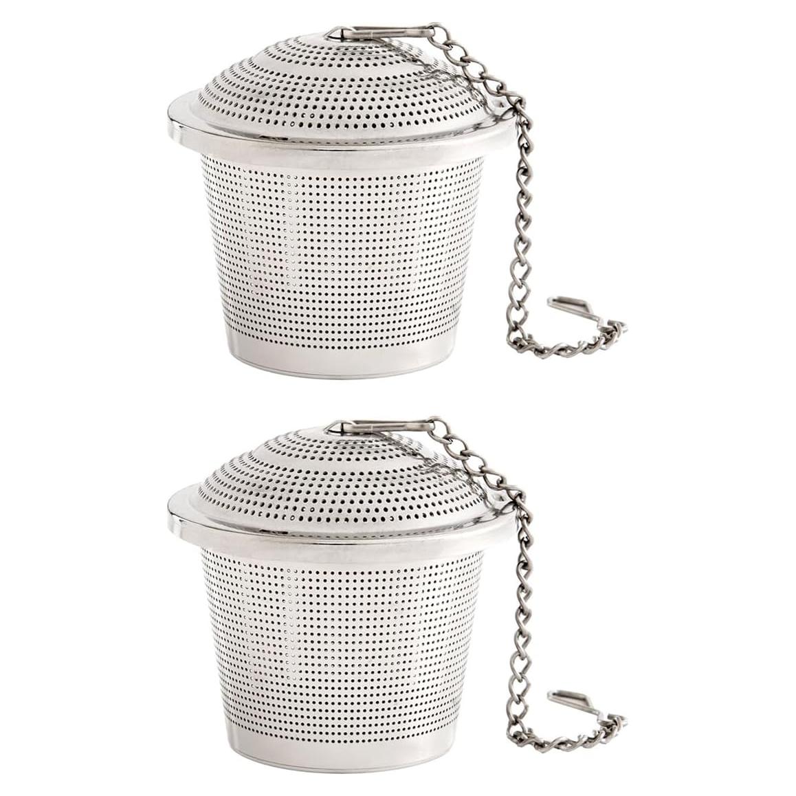 Infusor de Té HIC Kitchen Acero Inoxidable Set de 2