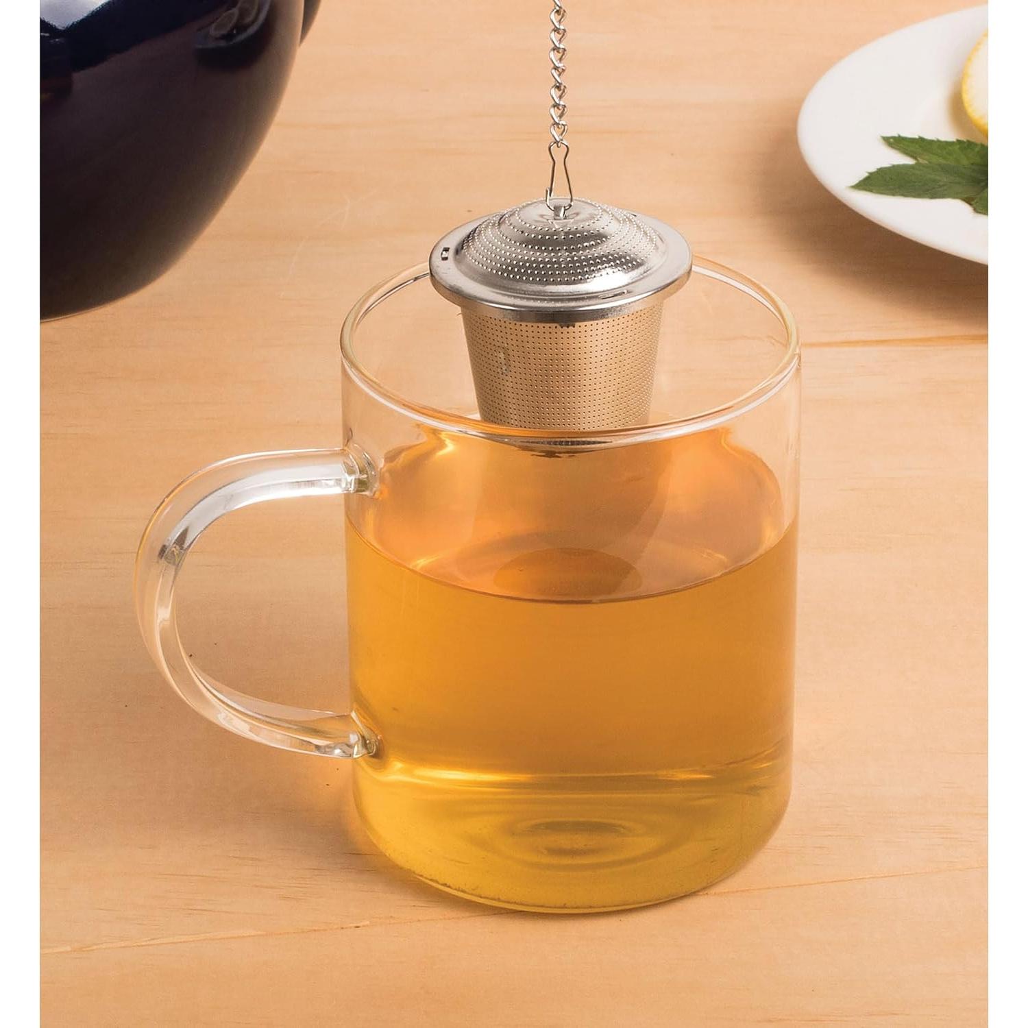 Infusor de Té HIC Kitchen Acero Inoxidable Set de 2