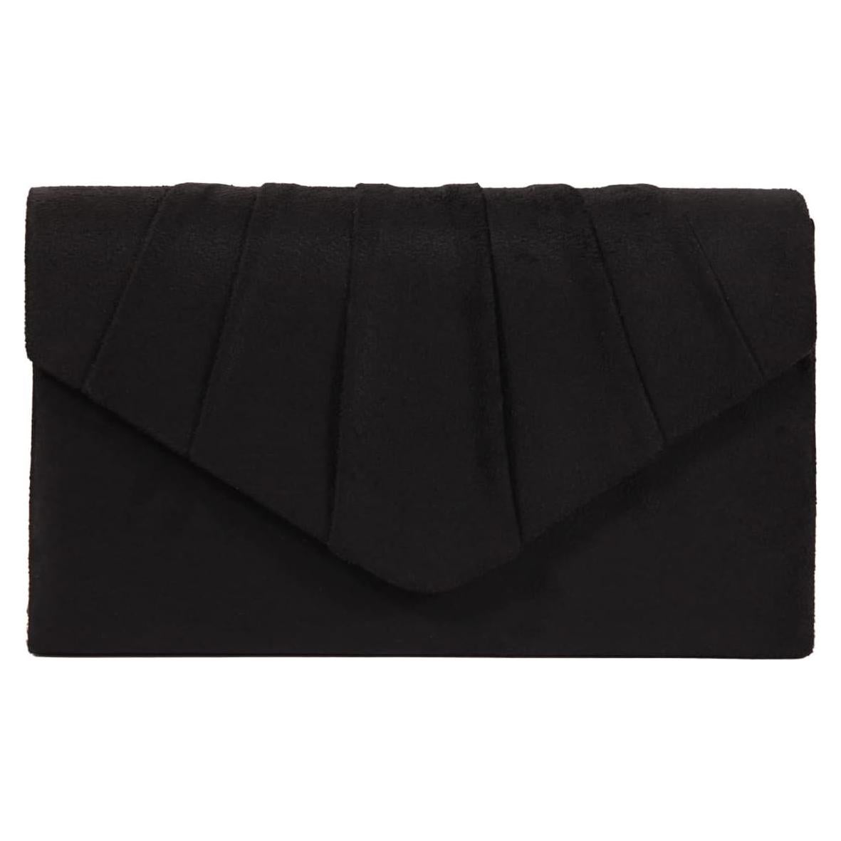 Bolso de Noche BBjinronjy para Mujeres - Terciopelo Plisado