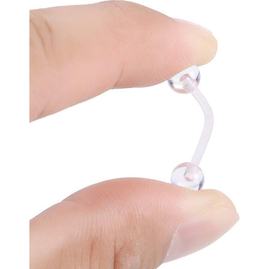 Kit de Retenedores Transparentes Bioflex 55PCS 14G 16G 20G