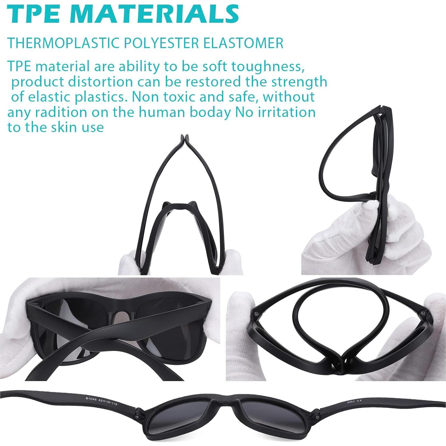 Gafas de sol polarizadas COASION para bebés 0-24 meses CA9018