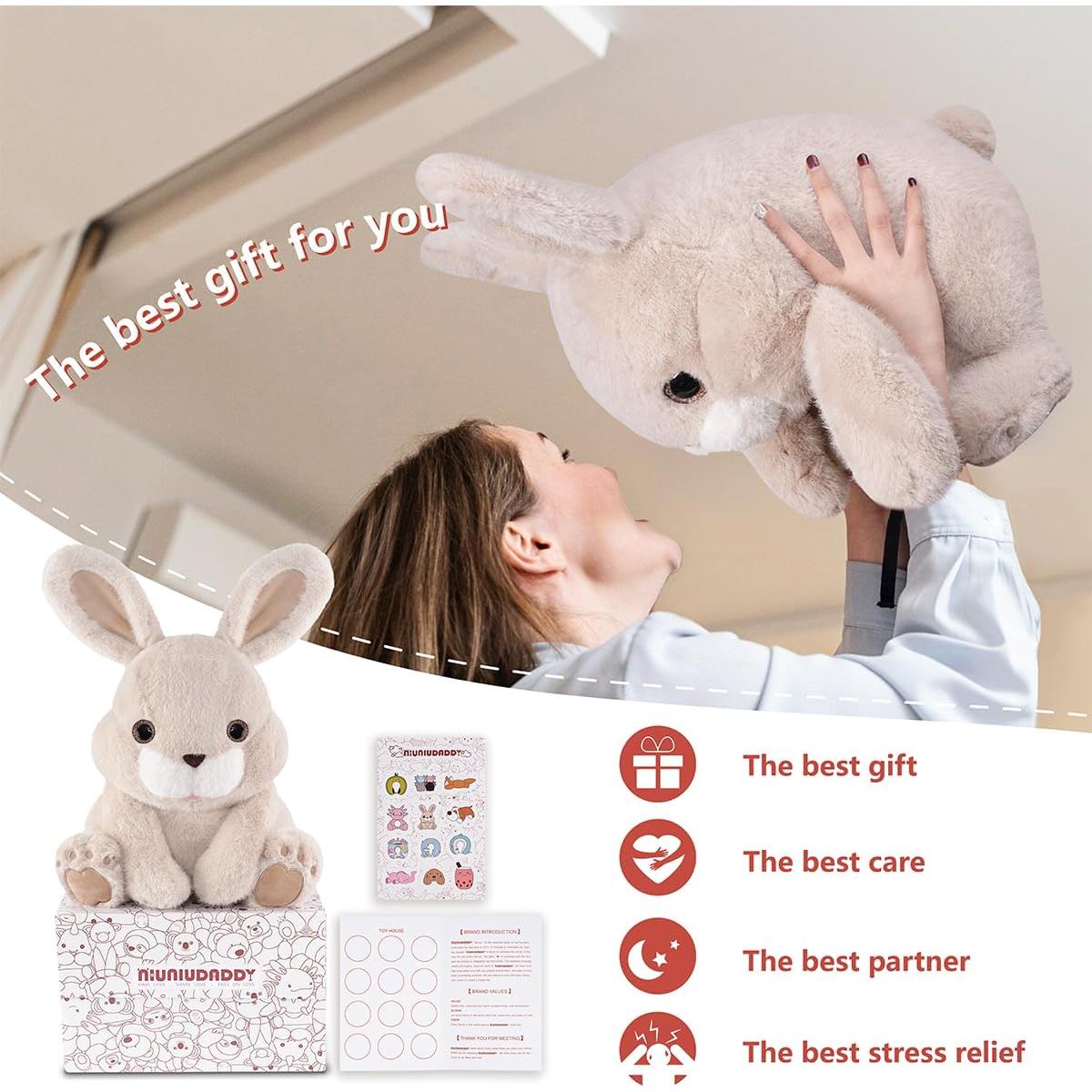 Juguete de Peluche Pesado Conejo Niuniu Daddy 1.59 kg