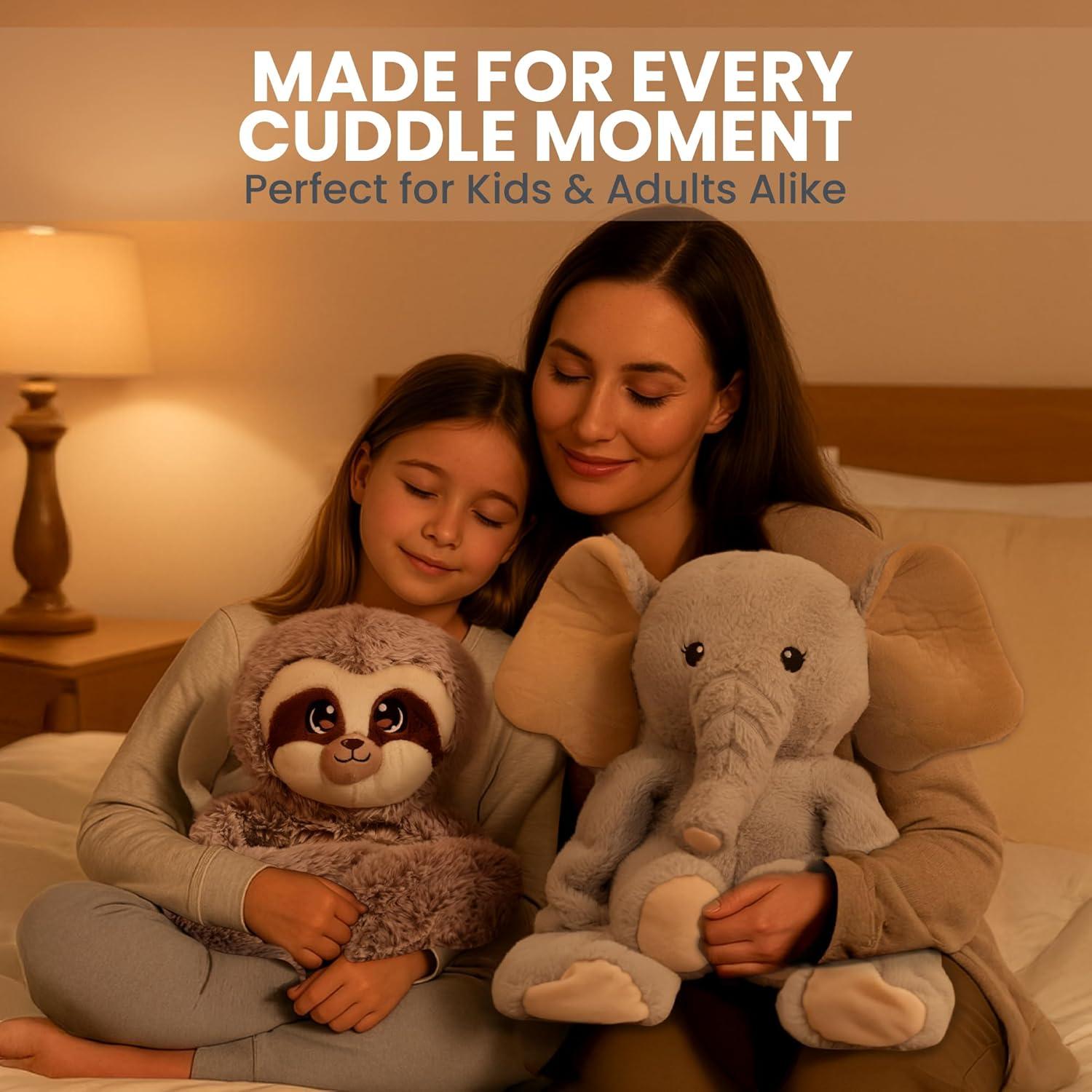 Elefante de peluche Hathi Huggle Healers 2.04 kg 101.6 cm