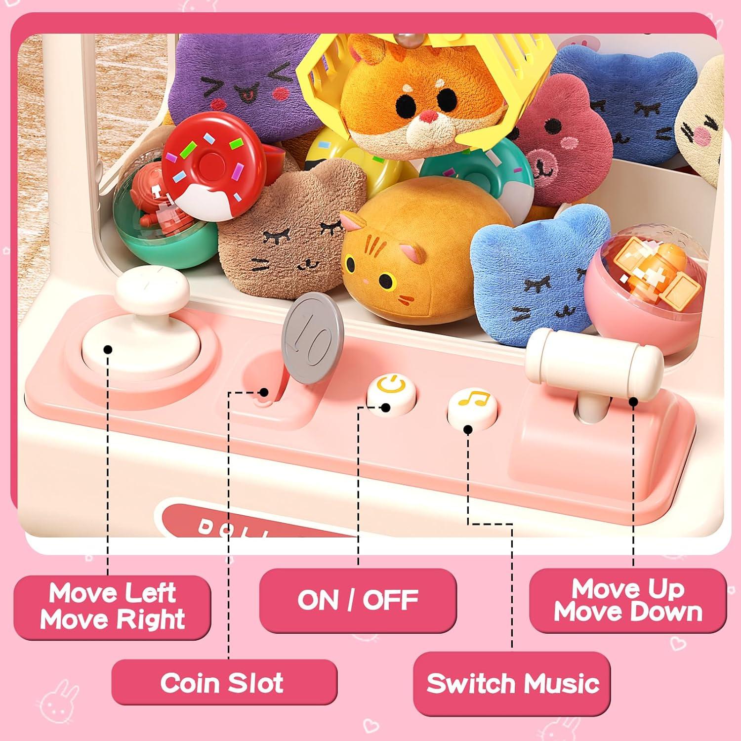 Máquina de Garras STACTCUTE Conejo con Luces y Sonido