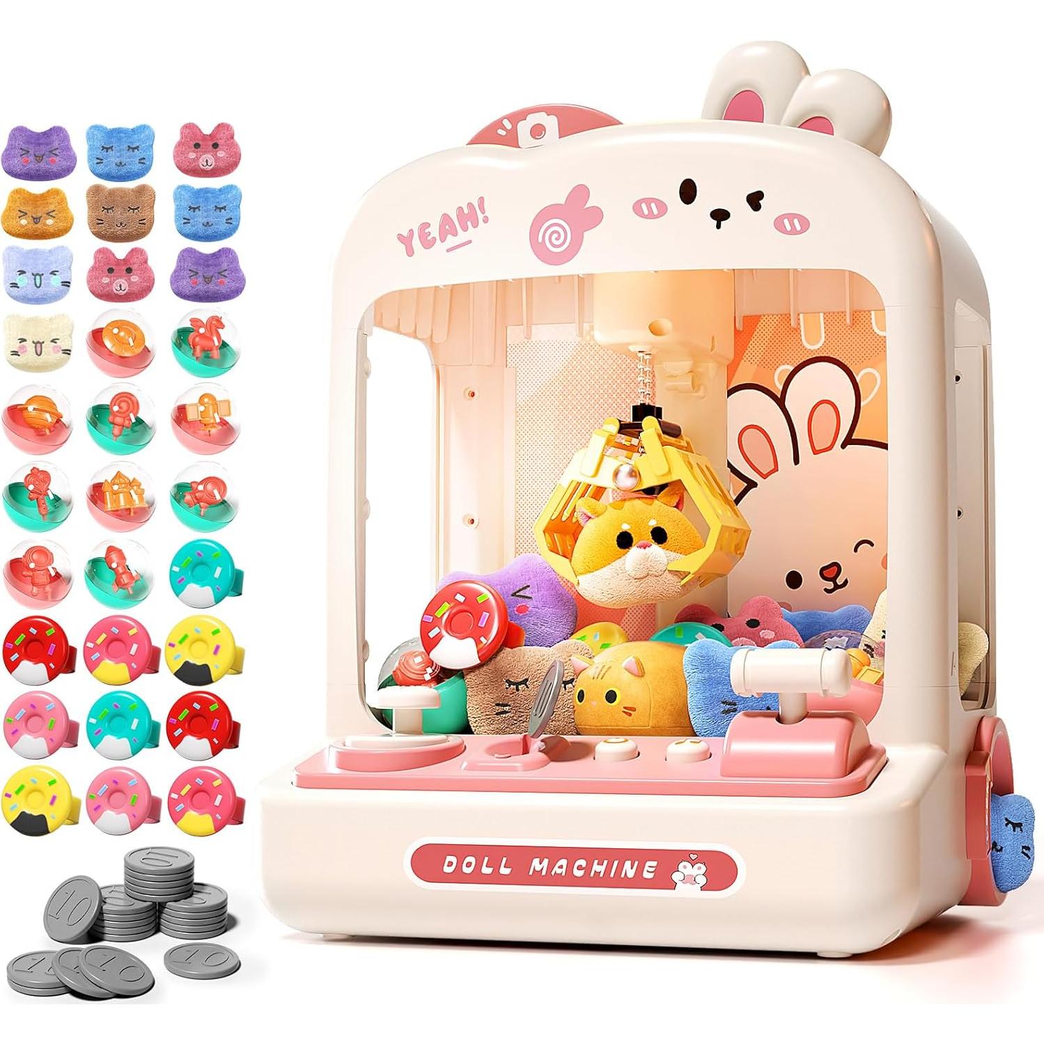 Máquina de Garras STACTCUTE Conejo con Luces y Sonido