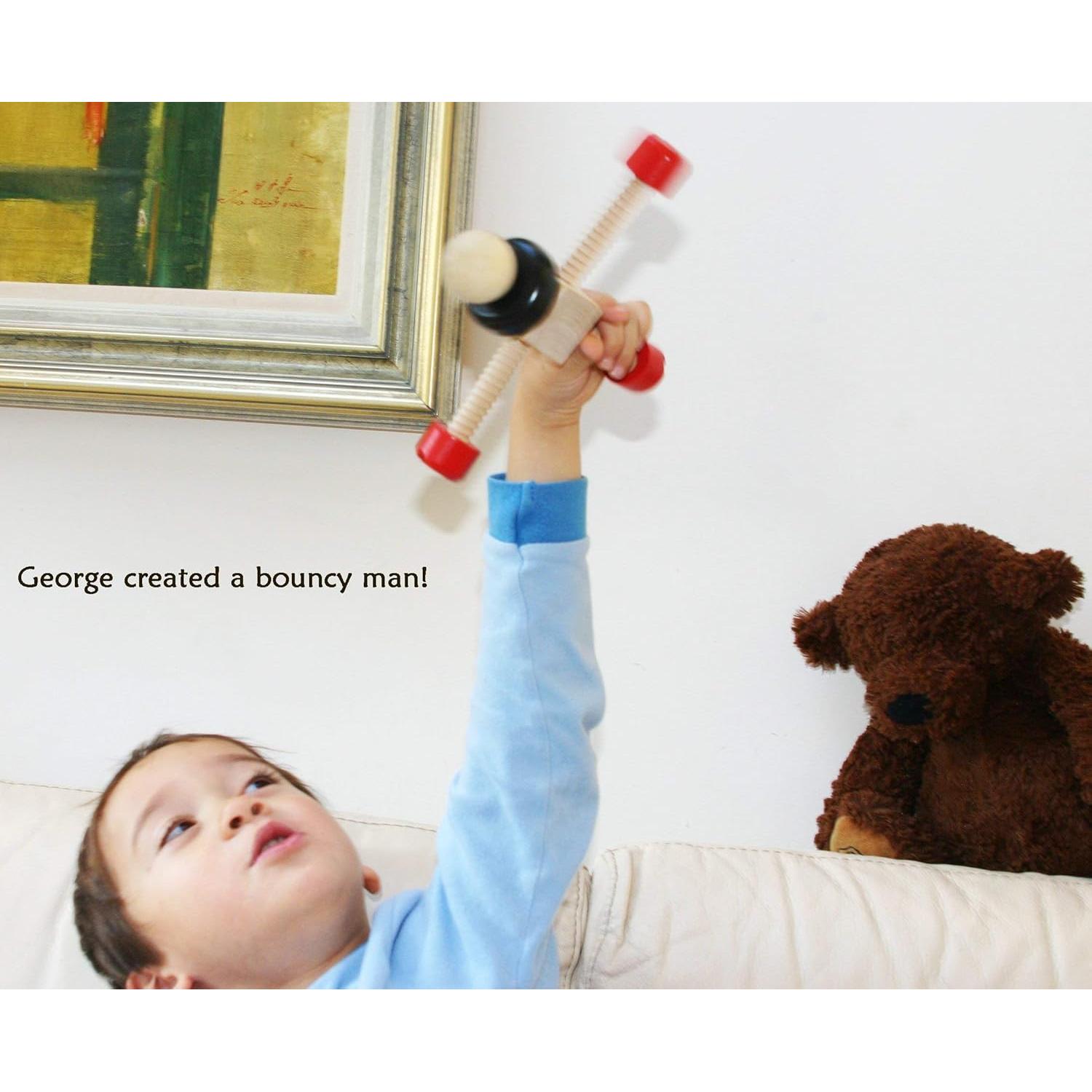 Juego de Construcción de Madera TOWO 31 Piezas para Niños 4 Años