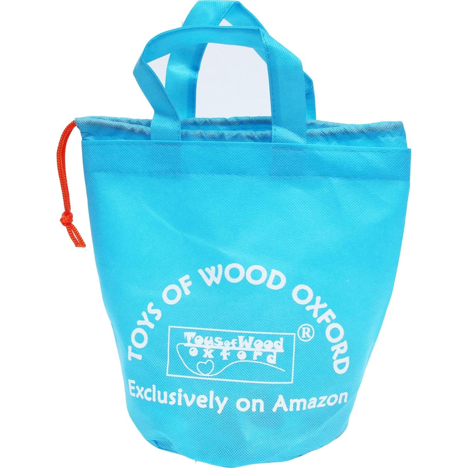 Juego de Construcción de Madera TOWO 31 Piezas para Niños 4 Años