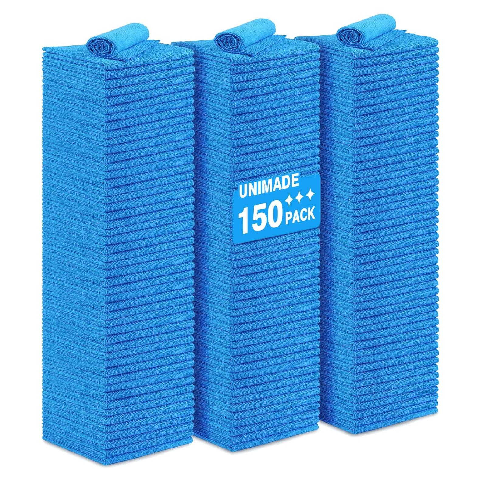 Trapos de Taller UNIMADE 150 Microfibra 29.2x29.2cm Azul
