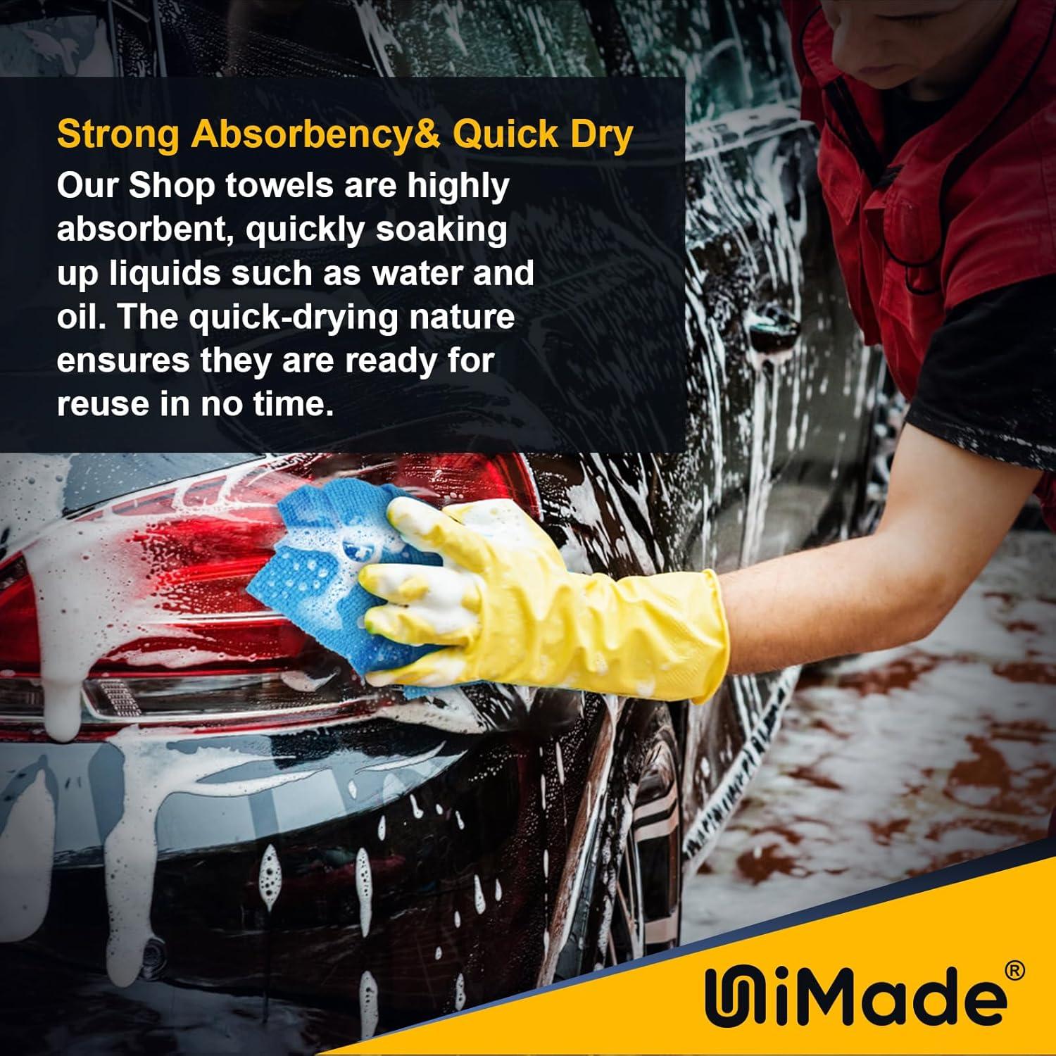 Trapos de Taller UNIMADE 150 Microfibra 29.2x29.2cm Azul