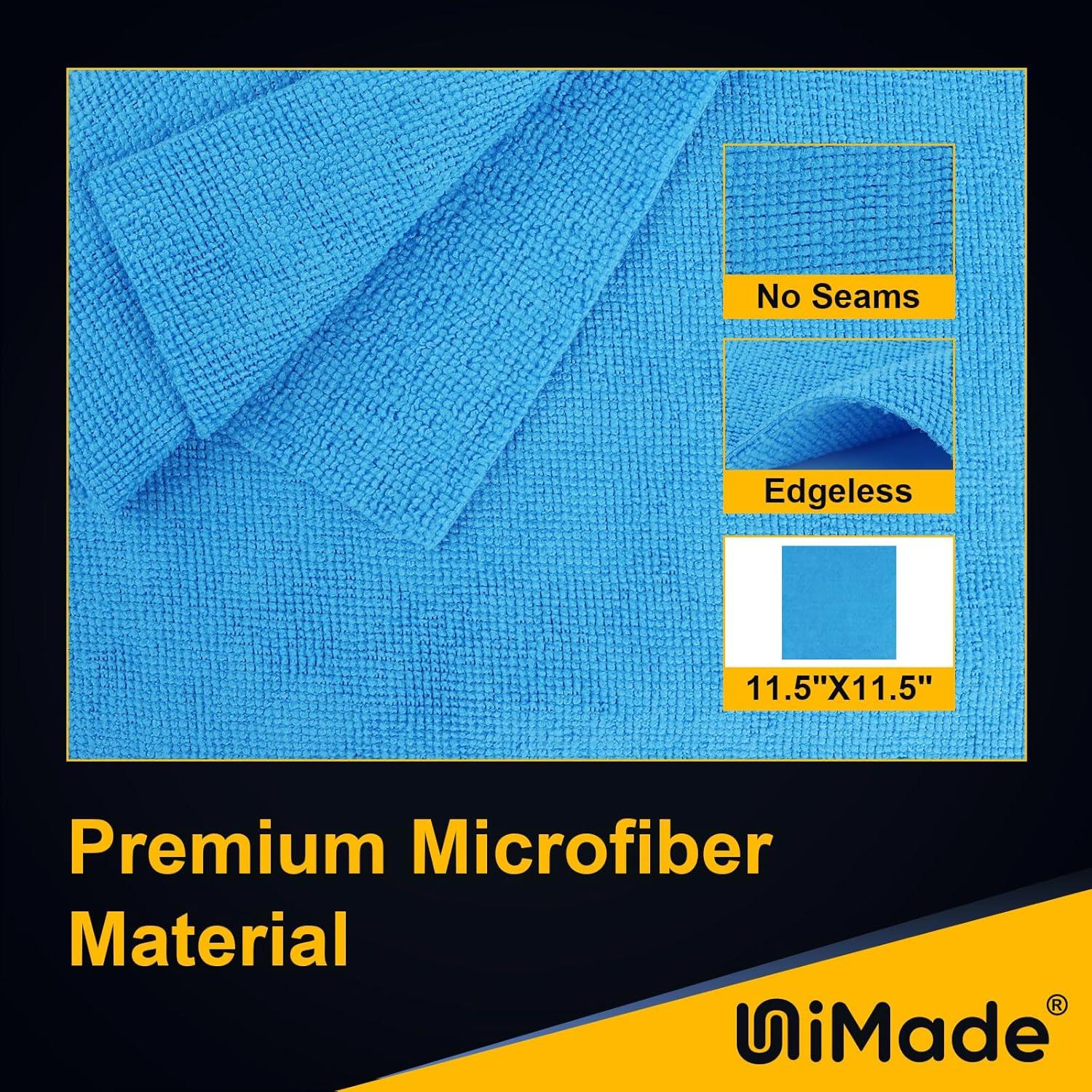 Trapos de Taller UNIMADE 150 Microfibra 29.2x29.2cm Azul