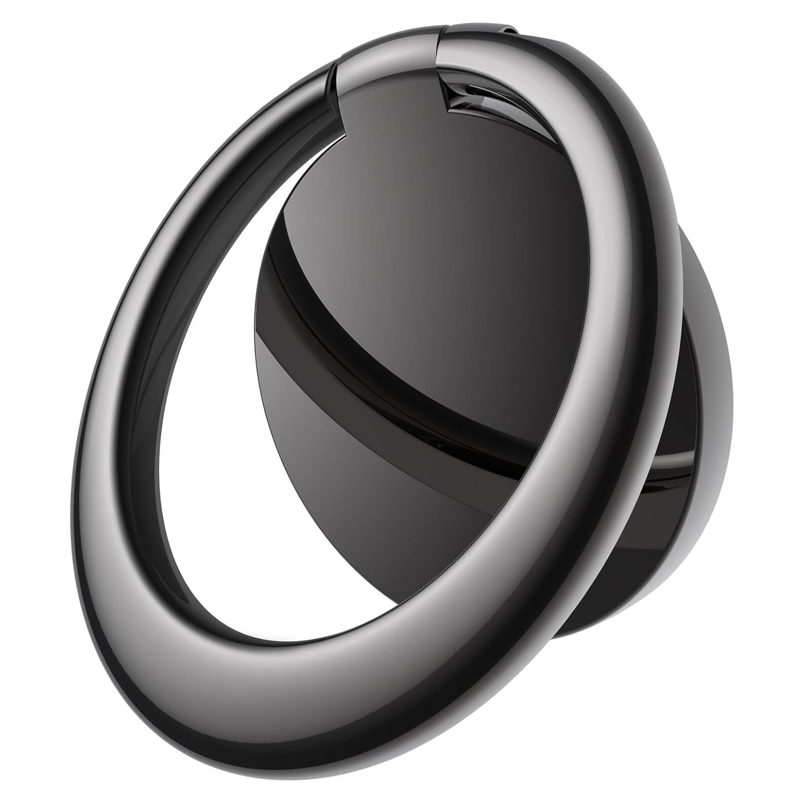 Soporte de dedo metálico JETech para teléfono - Negro