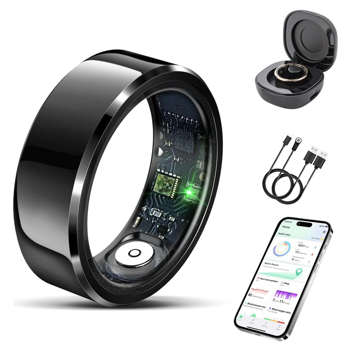 Anillo Inteligente Delcast - Monitoreo de Salud y Sueño