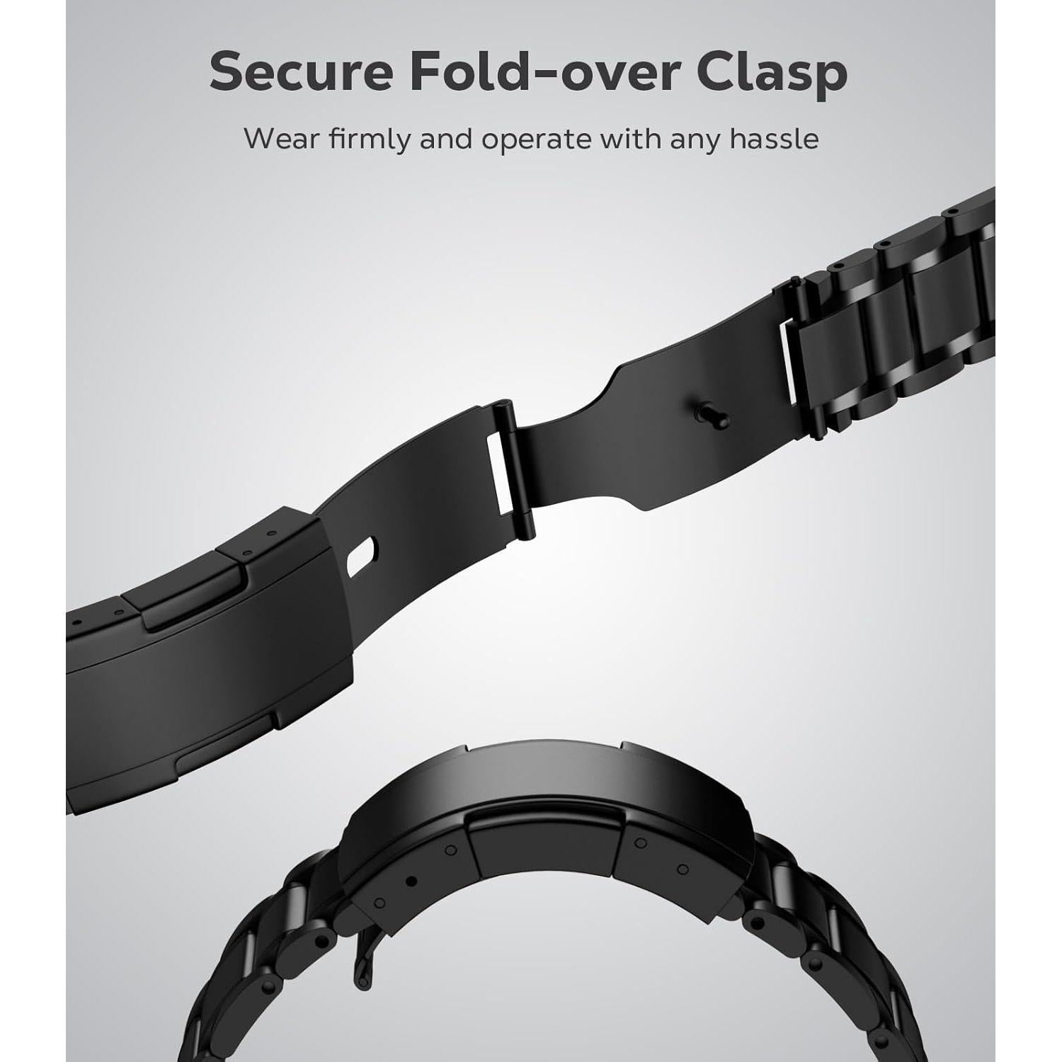 Banda de Titanio MoKo para Apple Watch 49mm 46mm 45mm 44mm 42mm