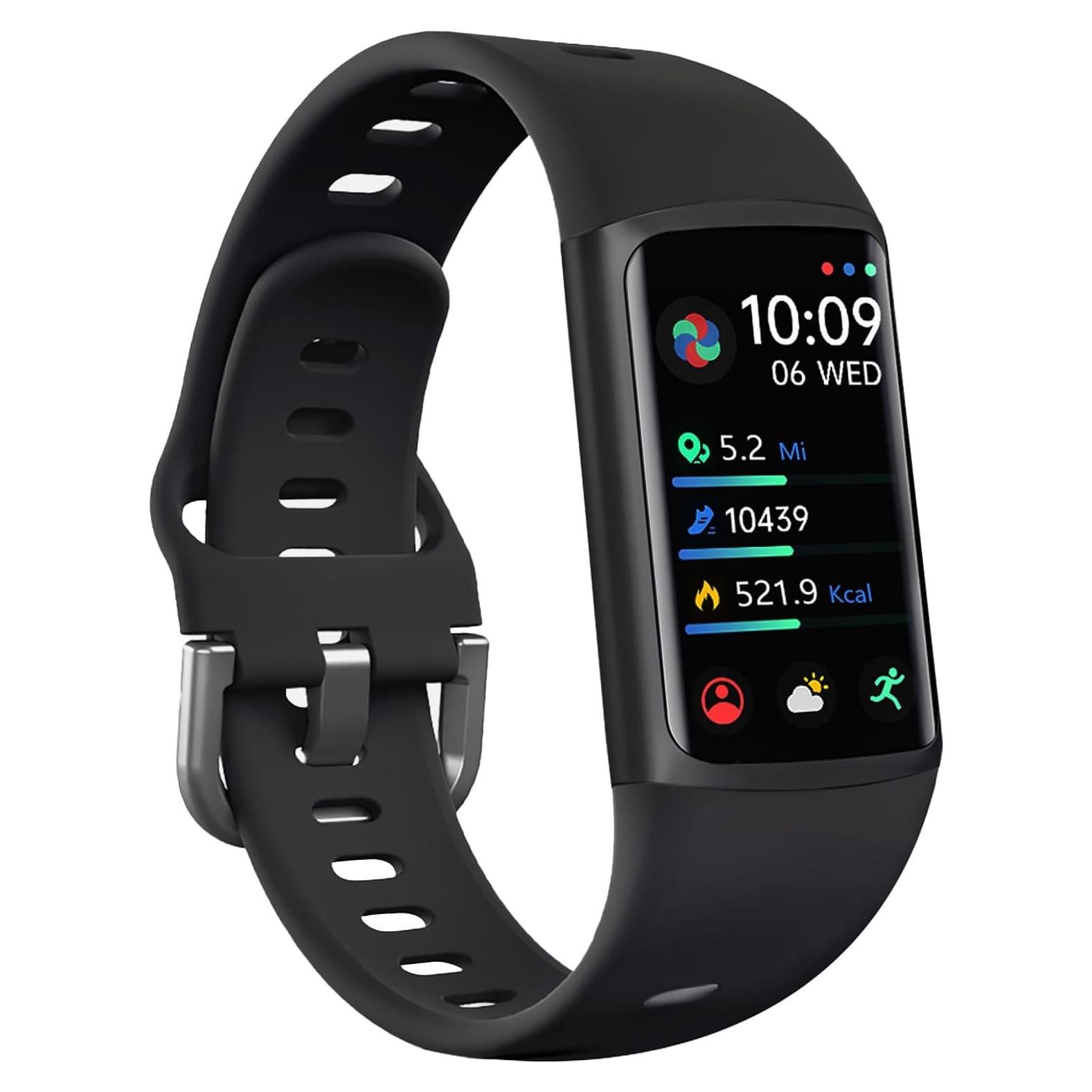 Reloj Inteligente FITVII FINO 2 Fitness Tracker Negro