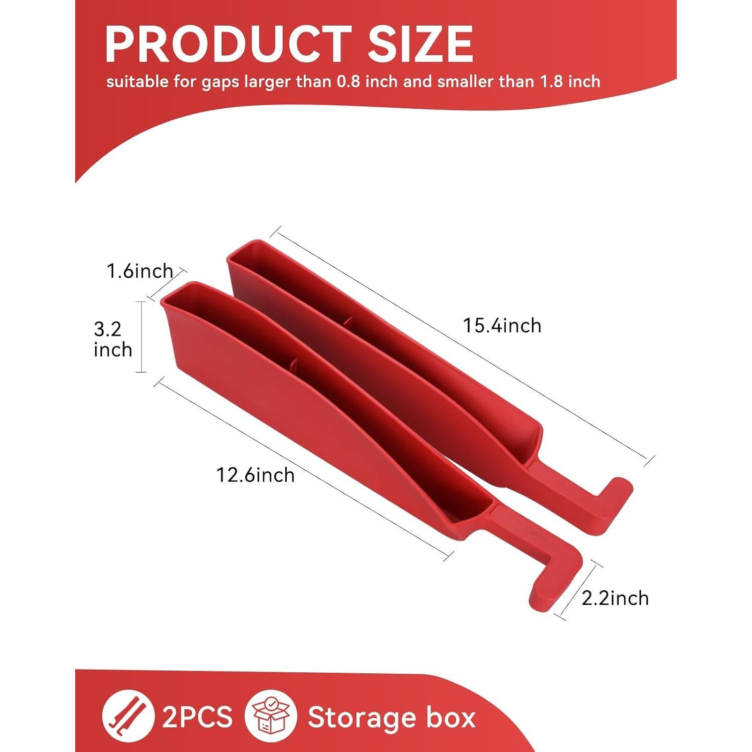 Organizador de Relleno Espacio Asientos Coche Edotim 39.5x8.5cm