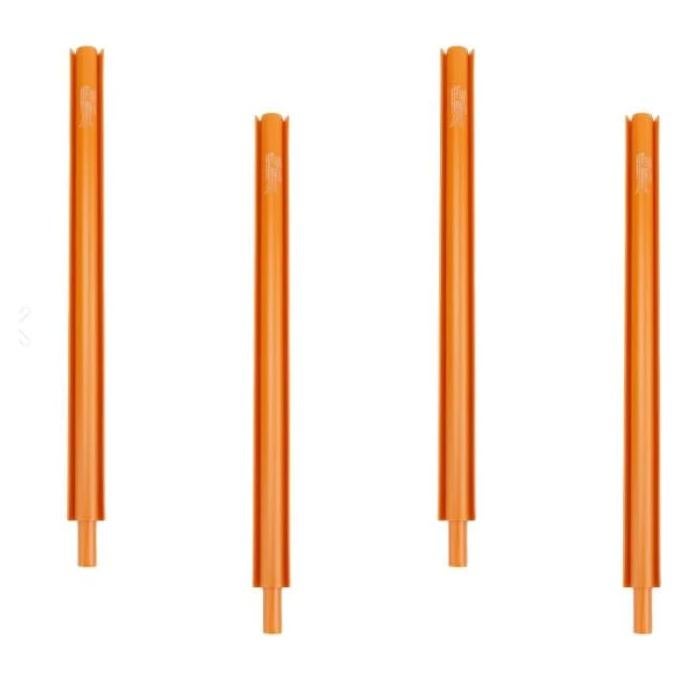 Clip para bolsas B'Seal - Paquete de 4, 30.5 cm, Calabaza profunda