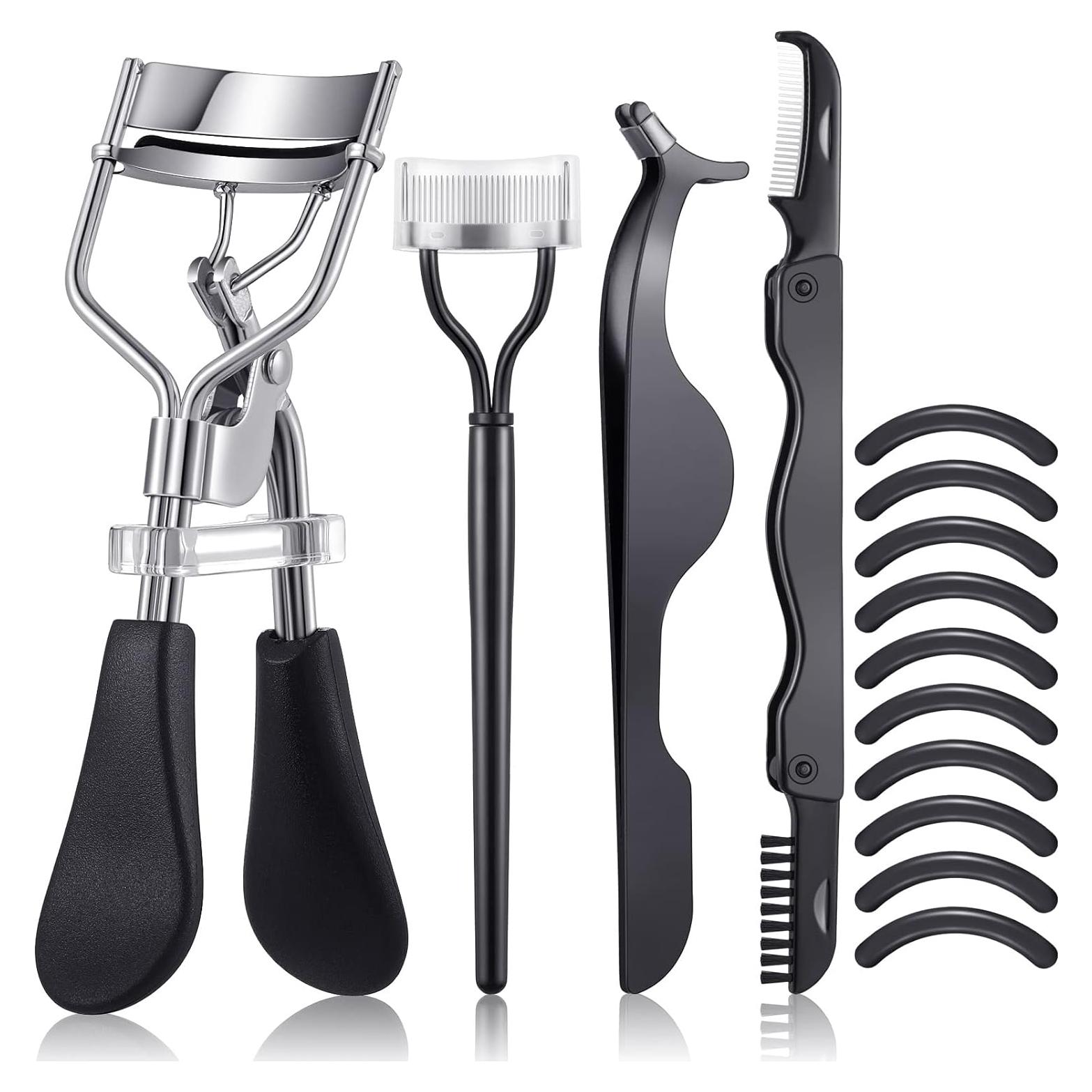 Kit de rizador de pestañas 14 piezas Honoson - Negro