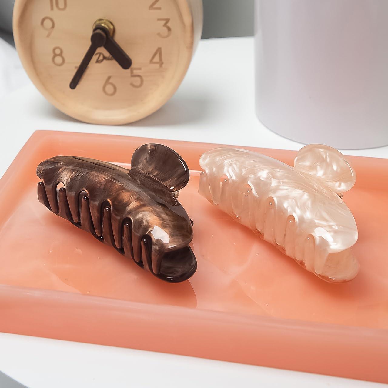 Clip de Garra Grande Kitsch de Plástico Reciclado - Rubia