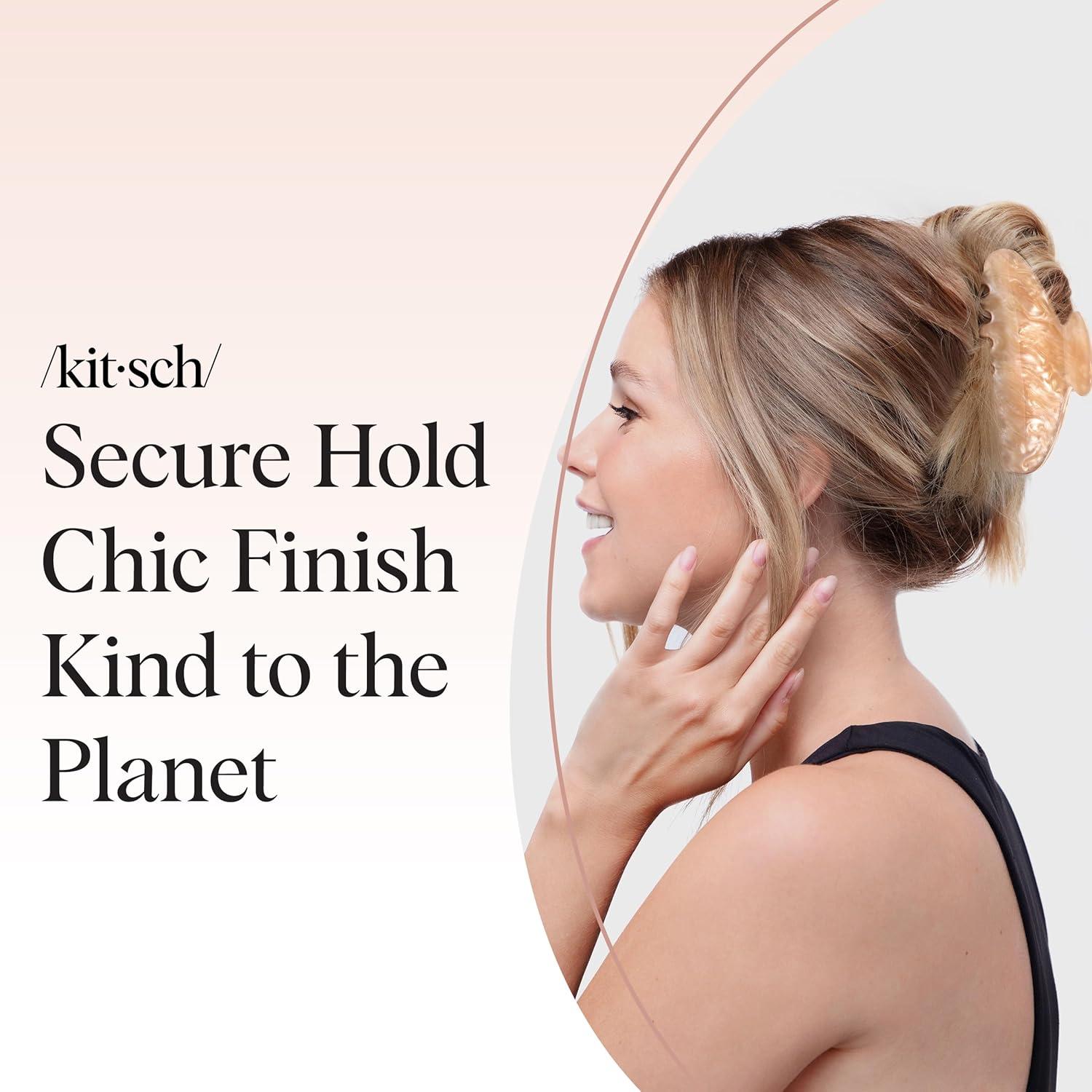 Clip de Garra Grande Kitsch de Plástico Reciclado - Rubia