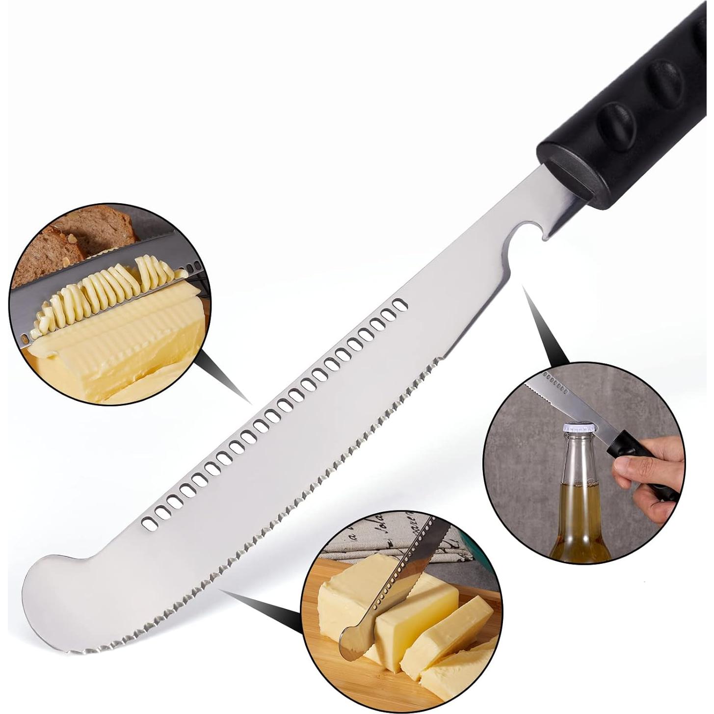 Cuchillo Multi-Función 4 en 1 Rfstekhnikos - Acero Inoxidable