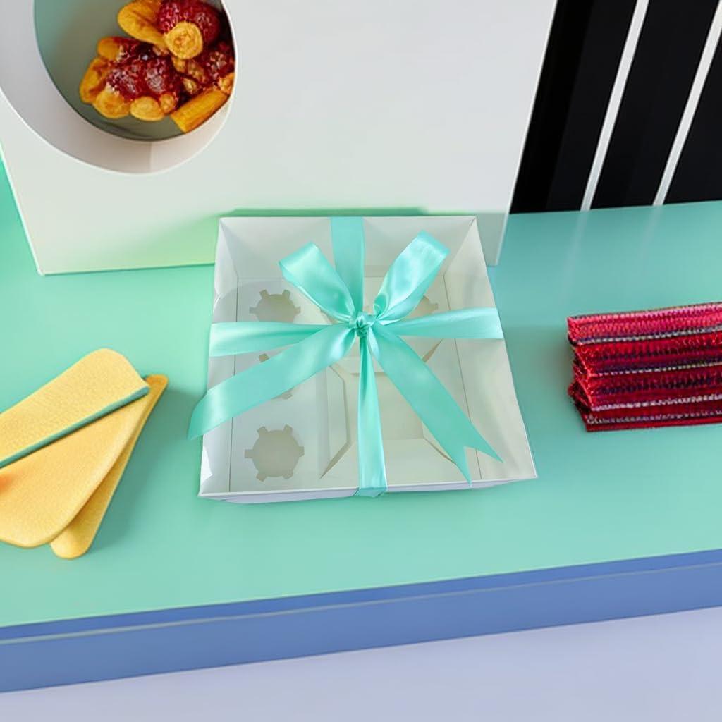 Caja Bento para Pastel y 5 Cupcakes WOO LOVE TB02