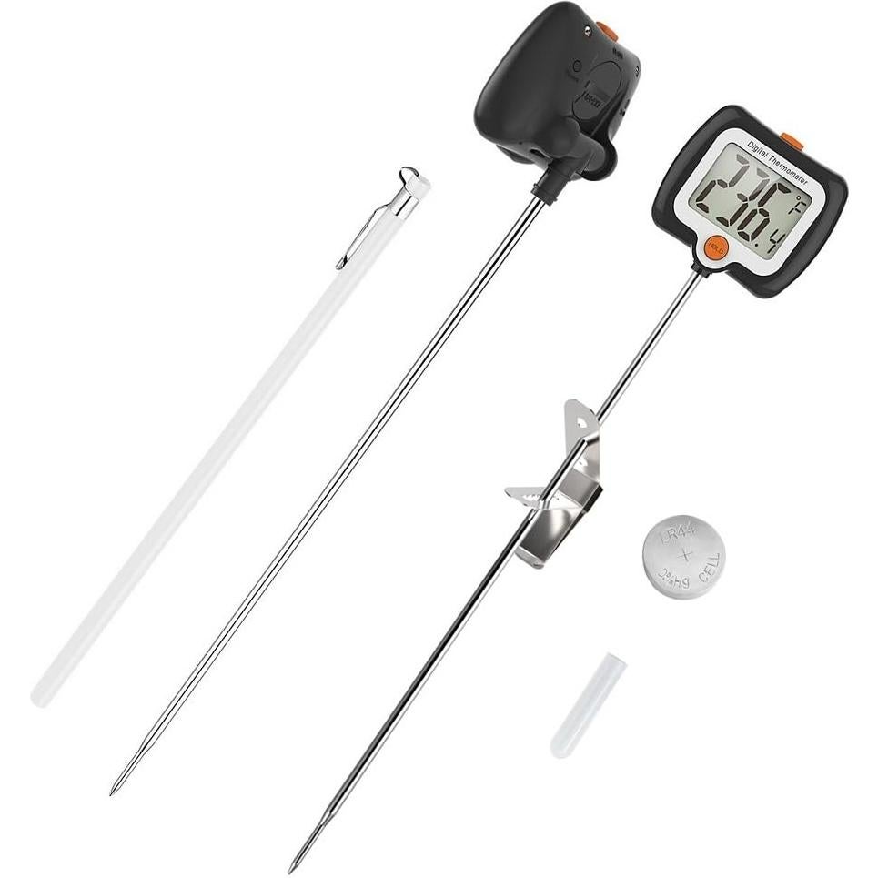 Termómetro Digital de Caramelo hhnan BK-89 con Clip 25.4 cm