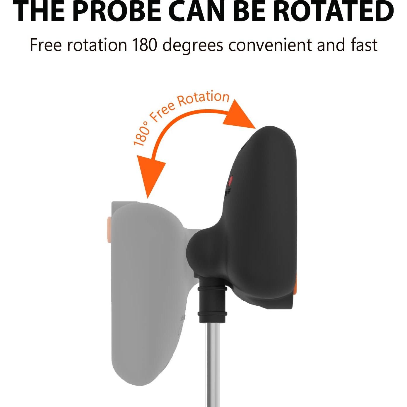 Termómetro Digital de Caramelo hhnan BK-89 con Clip 25.4 cm