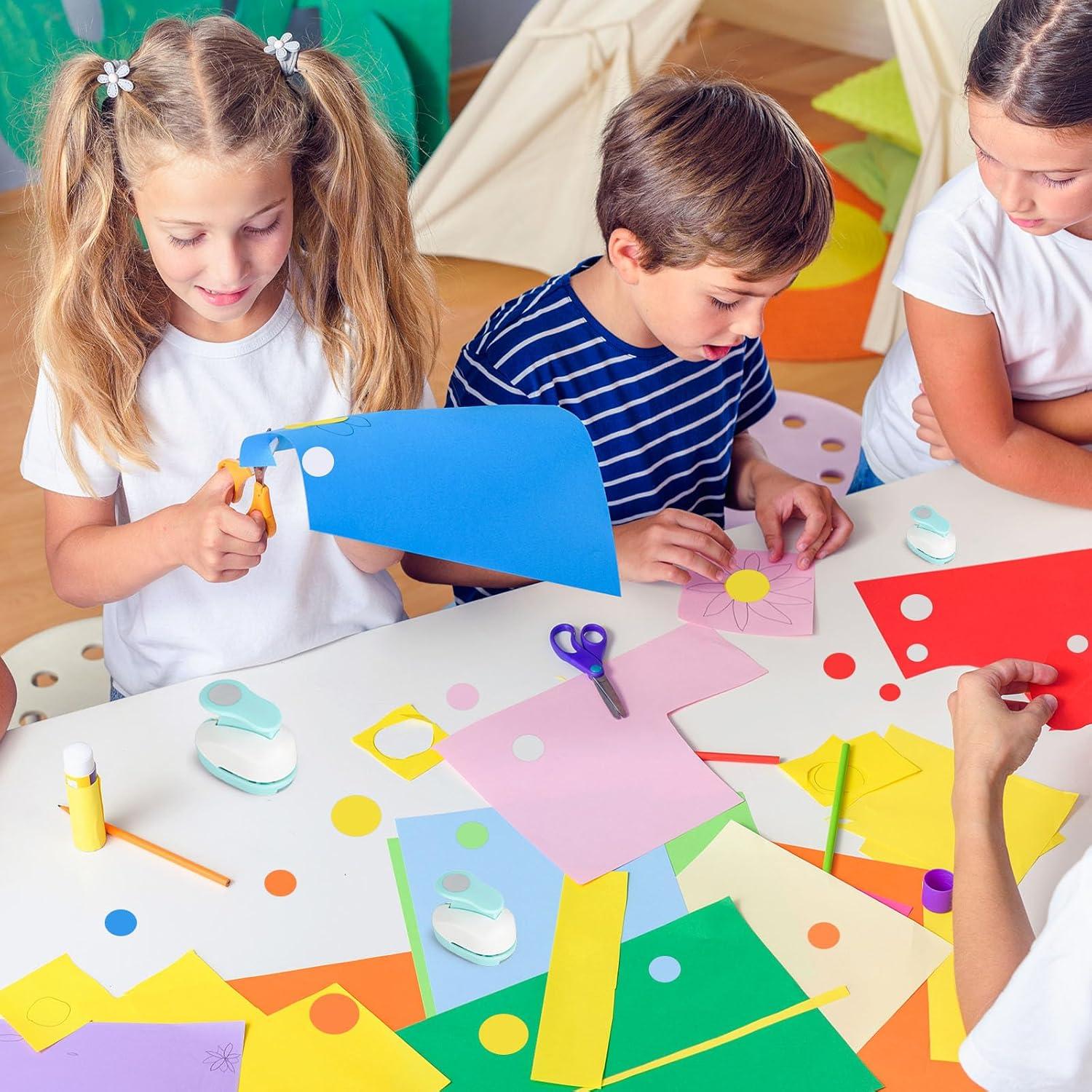 Juego de 3 Perforadoras Circulares LOVEINUSA - 1, 1.6 y 0.8 cm