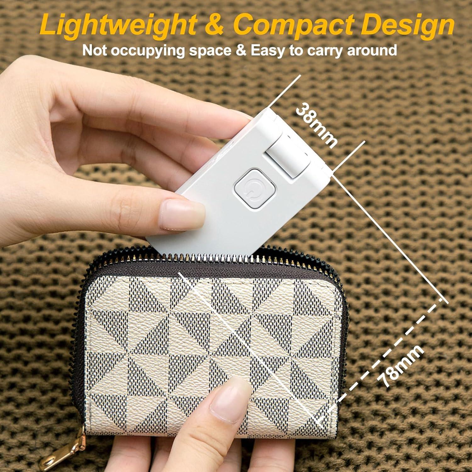 Lámpara de lectura recargable ZKLiLi con clip LED 3 colores