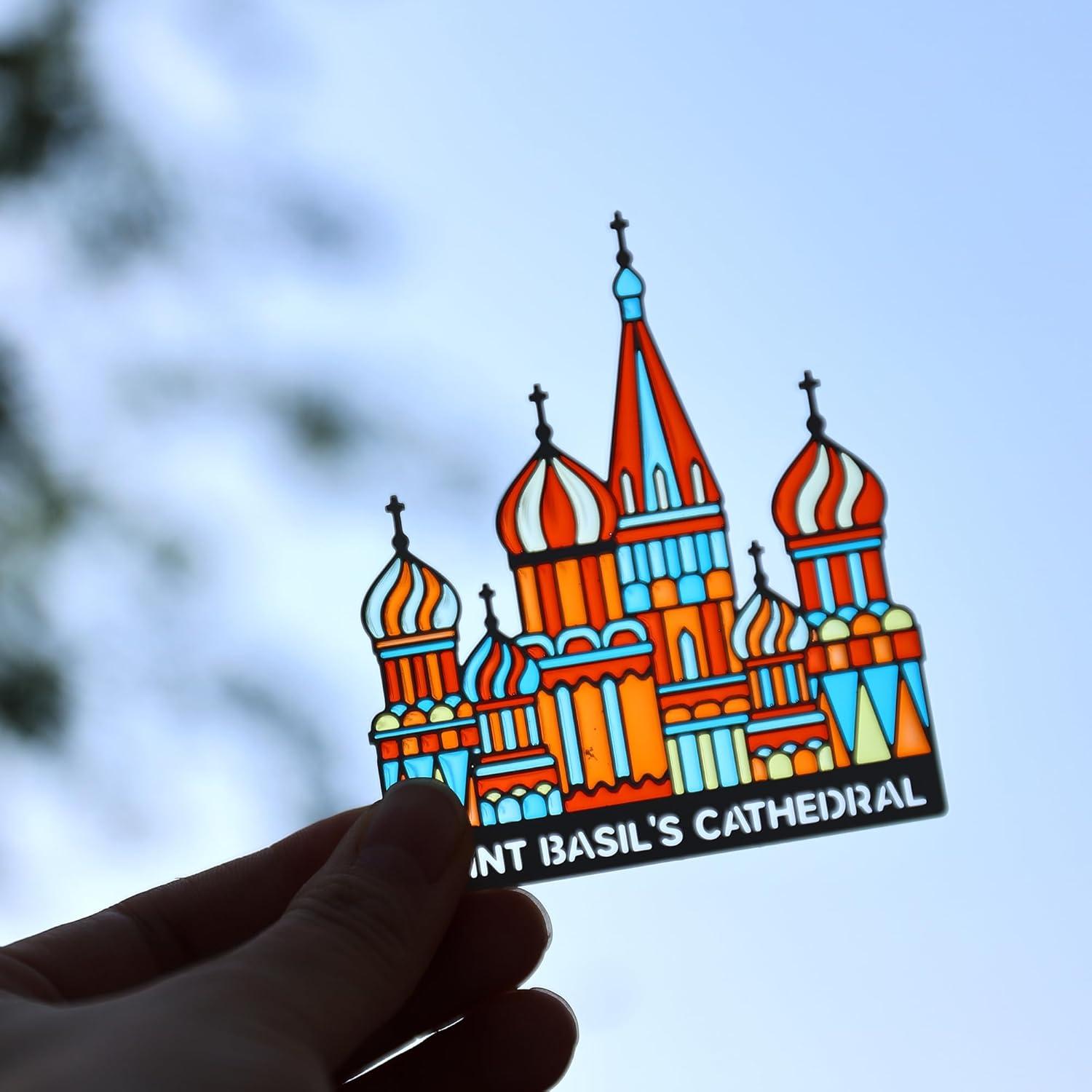 Marcadores de Metal VYRANA Catedral de San Basilio 4 Piezas