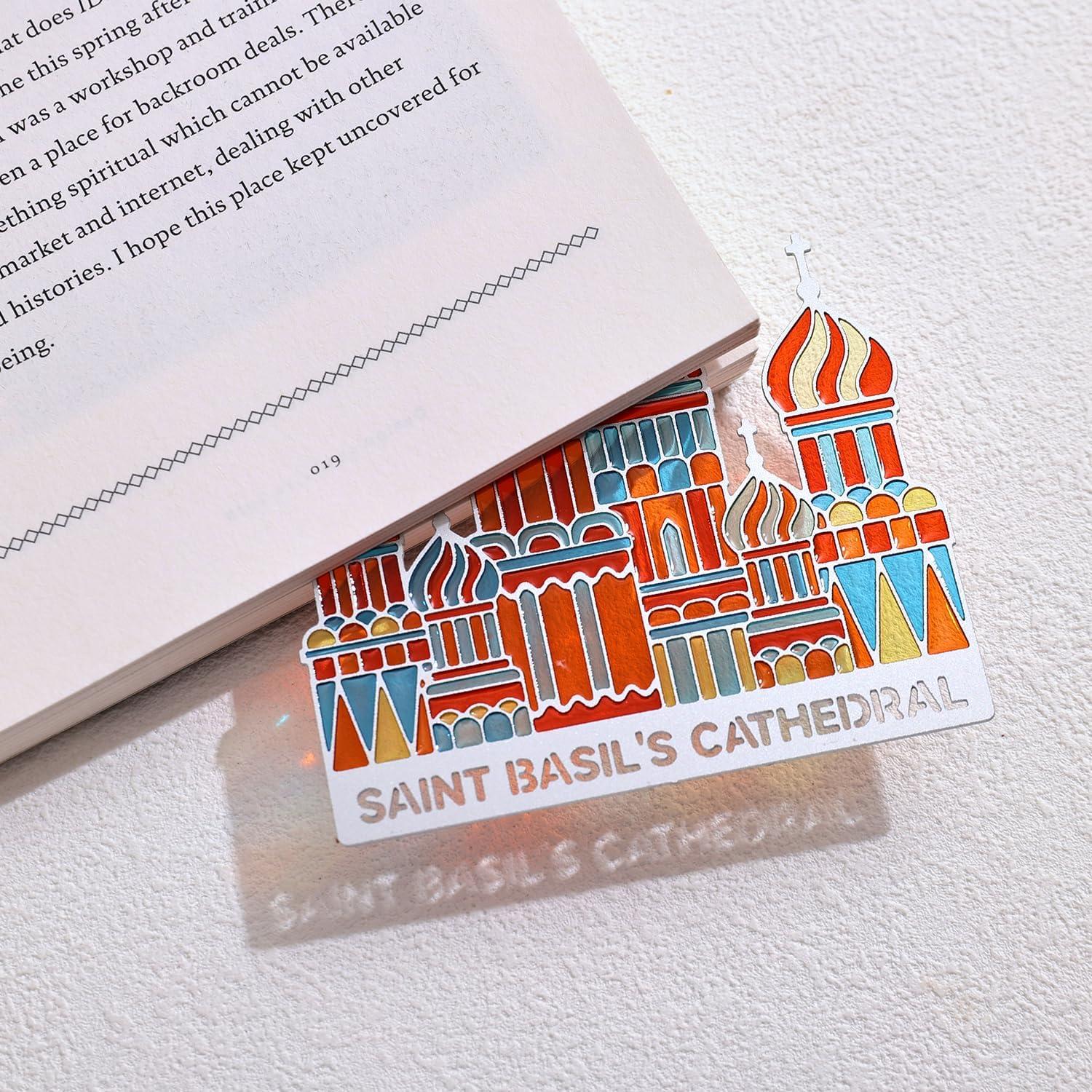 Marcadores de Metal VYRANA Catedral de San Basilio 4 Piezas