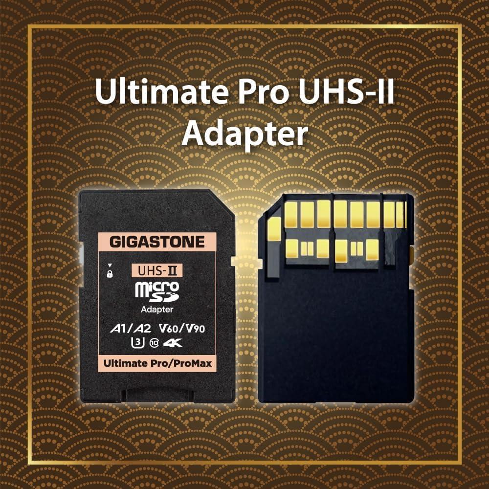 Adaptador de Tarjeta de Memoria Gigastone UHS-II MicroSD a SD 5-Pack