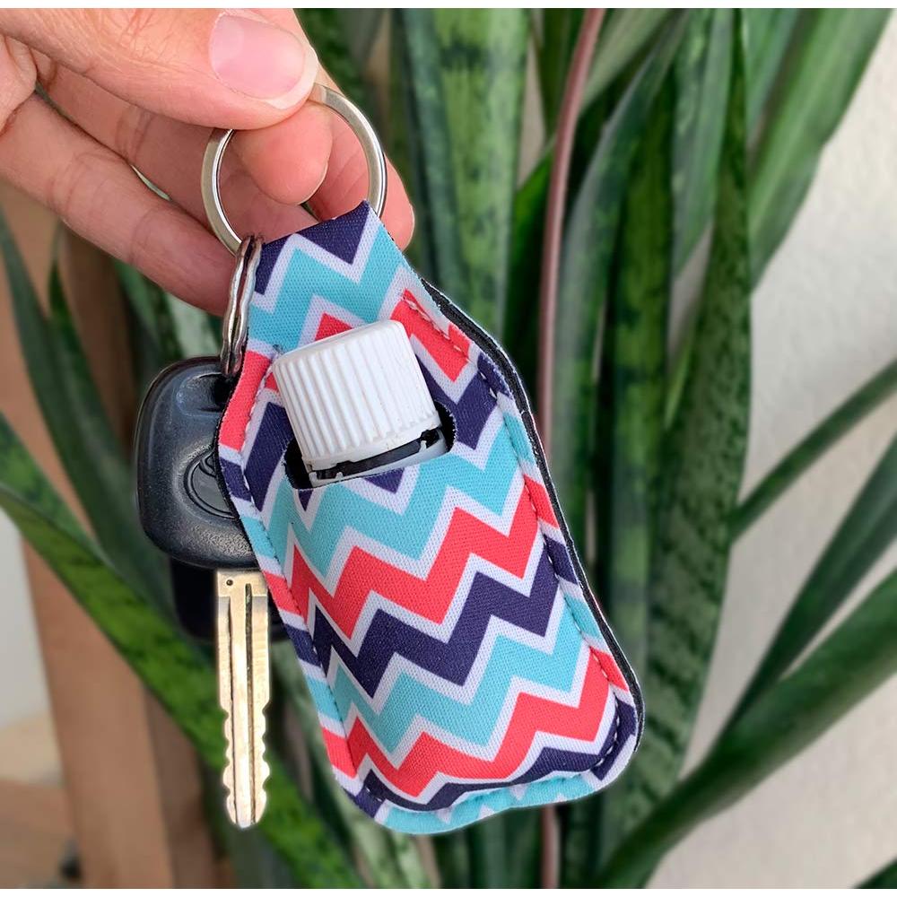 Set de 3 Porta Desinfectante de Manos 1 oz Neopreno Serape