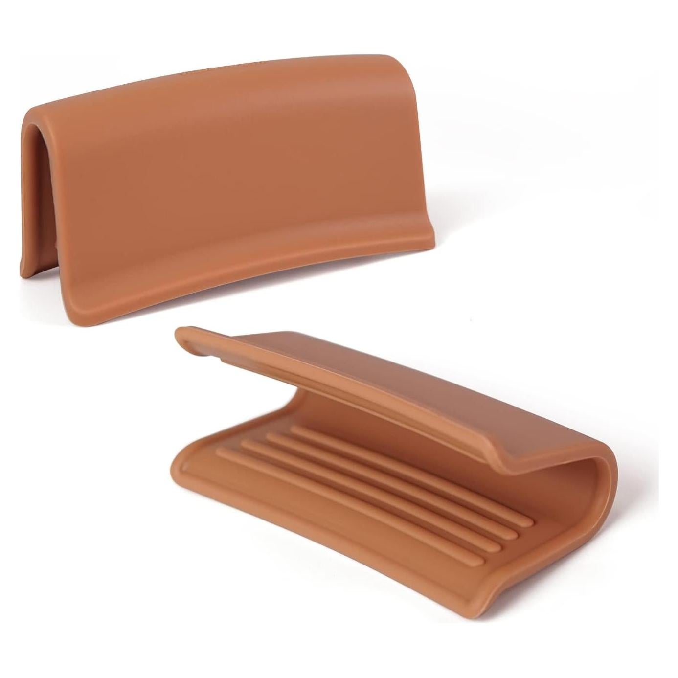 Cubiertas de Mango de Silicona Carrotez, 2 Pcs, Resistente al Calor