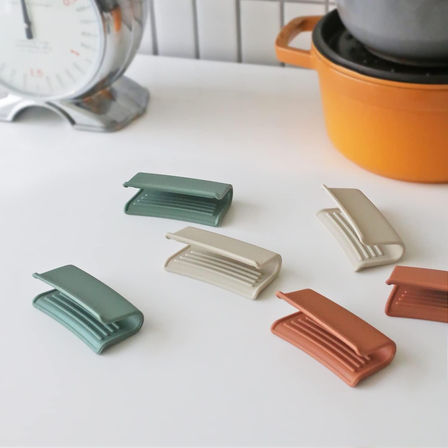 Cubiertas de Mango de Silicona Carrotez, 2 Pcs, Resistente al Calor