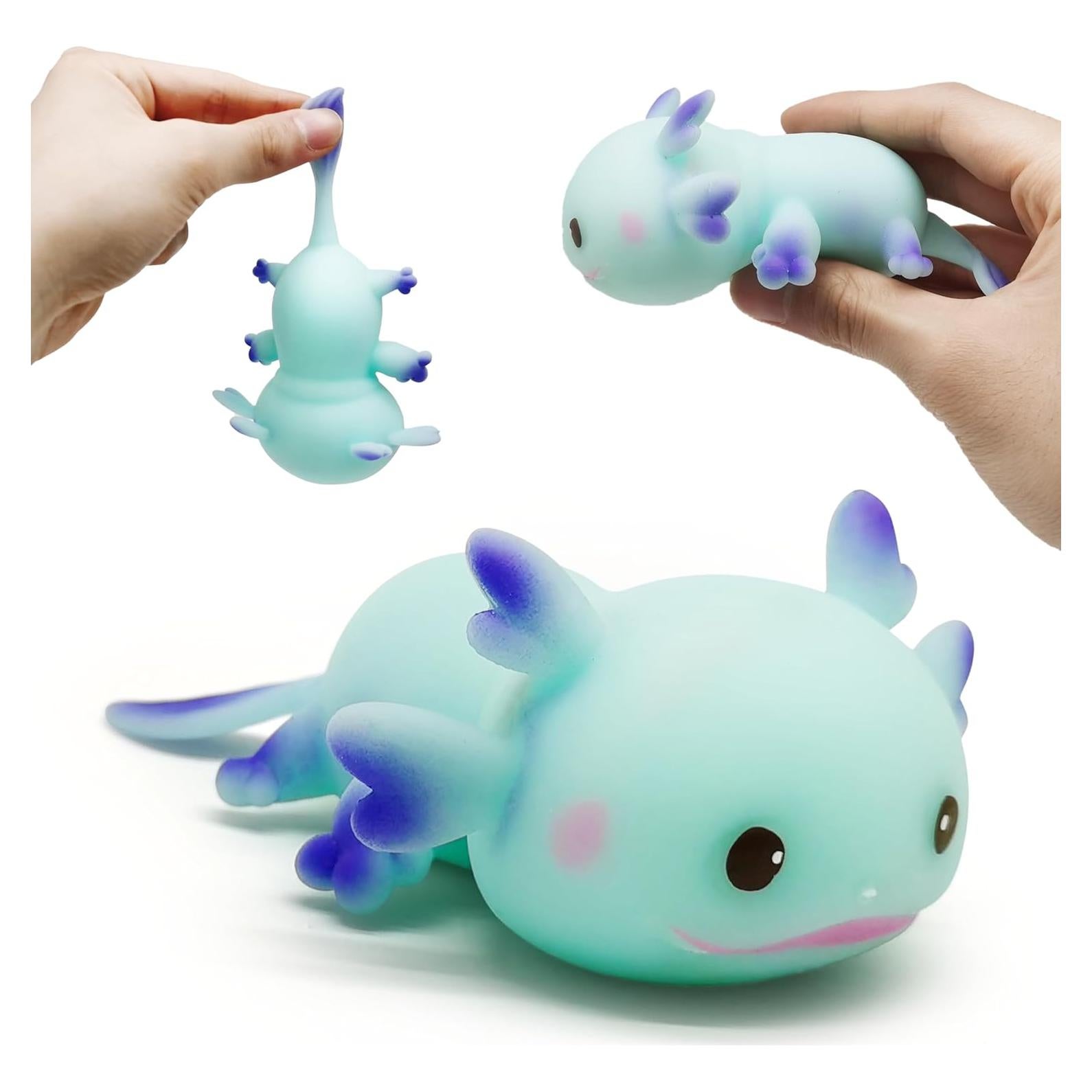 Juguete Antiestrés Axolotl Squishy ZTATU Azul 5cm