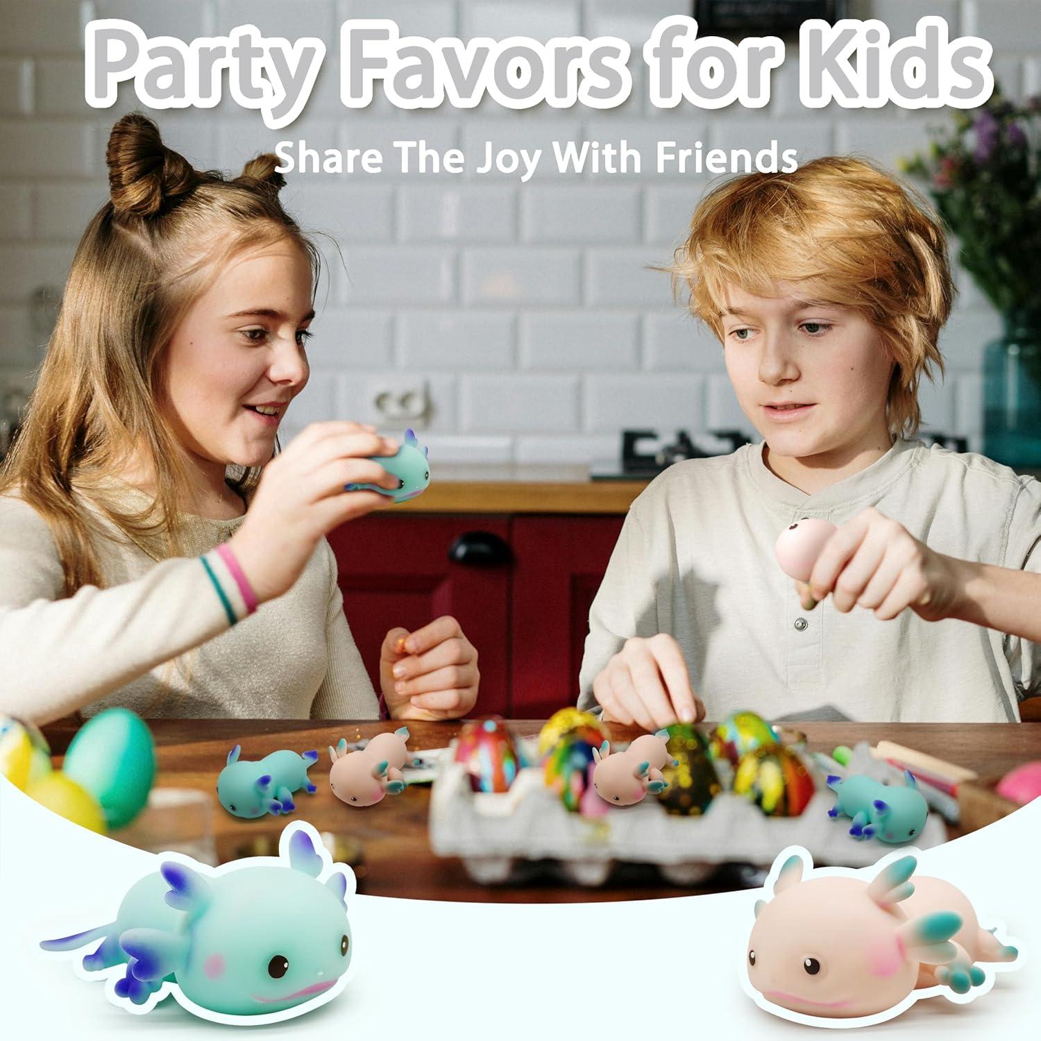 Juguete Antiestrés Axolotl Squishy ZTATU Azul 5cm