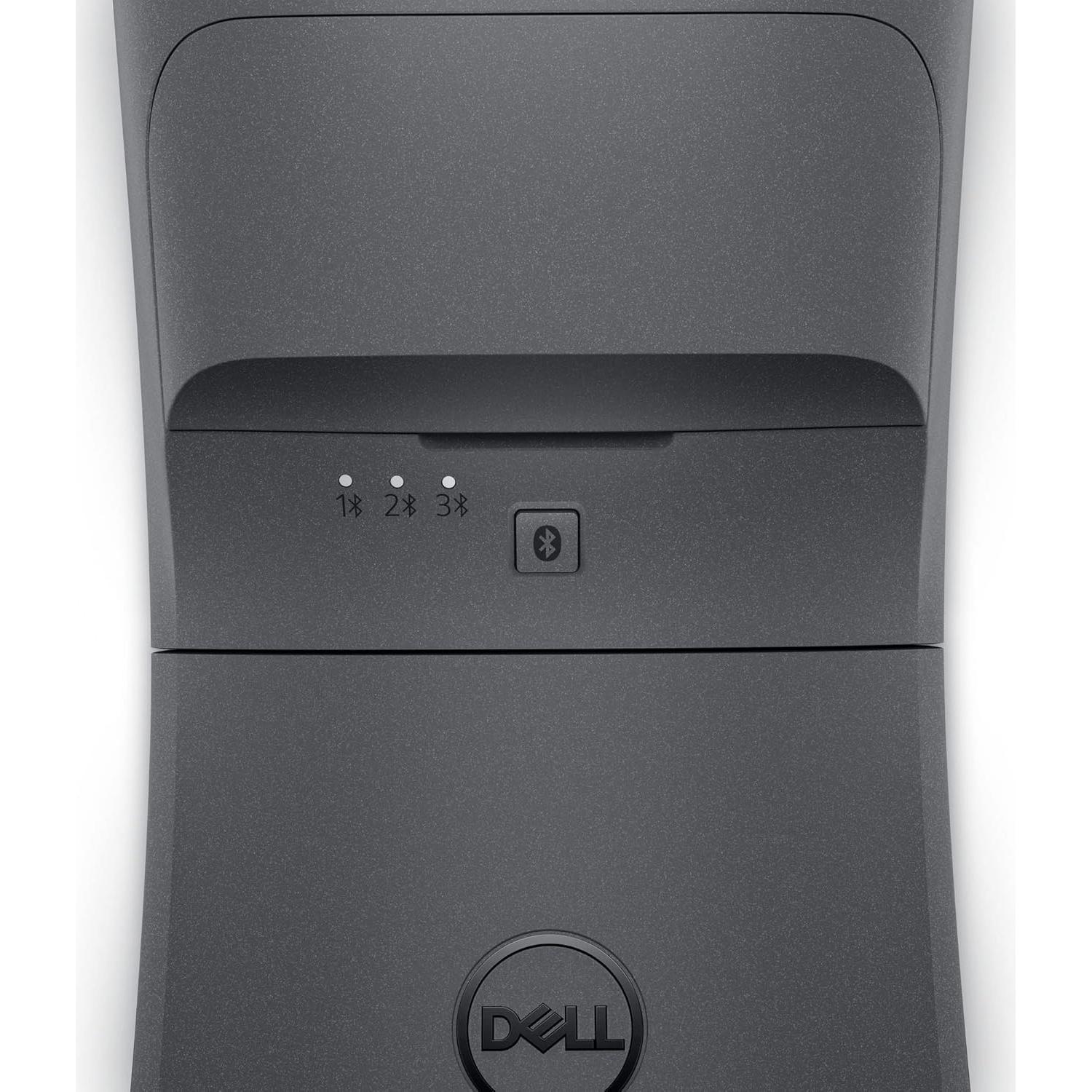 Ratón Bluetooth Dell MS700 - Conectividad 3 Dispositivos, 4000 DPI