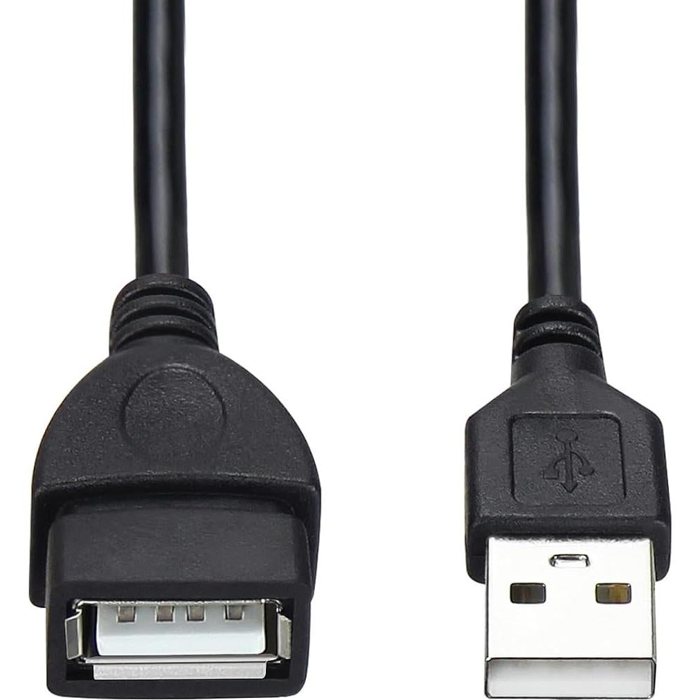 Cable Extensión USB A 2.0 Macho a Hembra 10-Pack 1.52m SMAYS