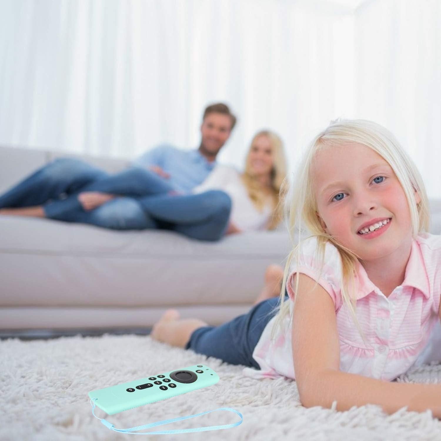 Funda de Silicona Pinowu para Control Remoto Fire TV Stick 4K