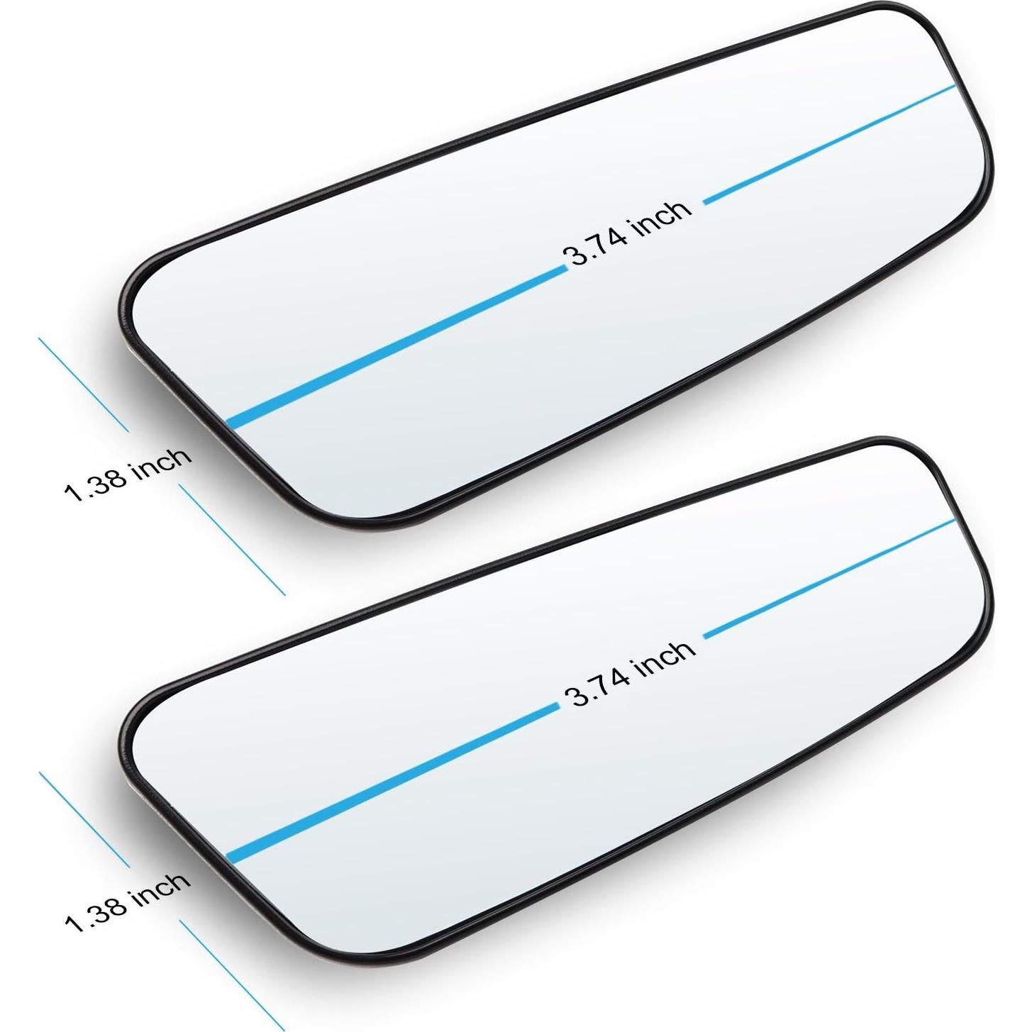 Espejo de Punto Ciego LIBERRWAY Ajustable Convexo 2 Piezas