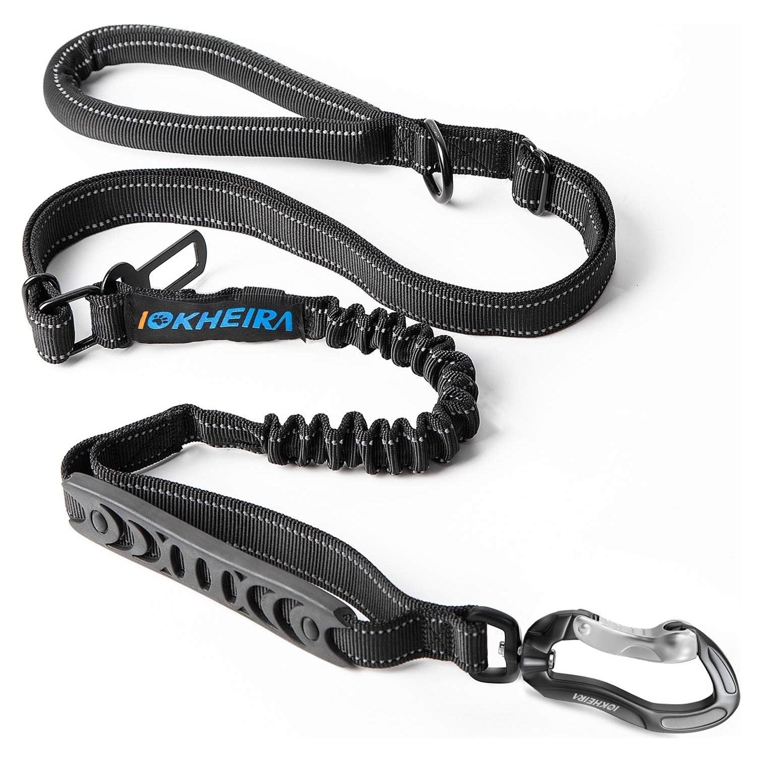 Correa Multifuncional IOKHEIRA para Perros Grandes y Medianos Ajustable 1.22-1.83m