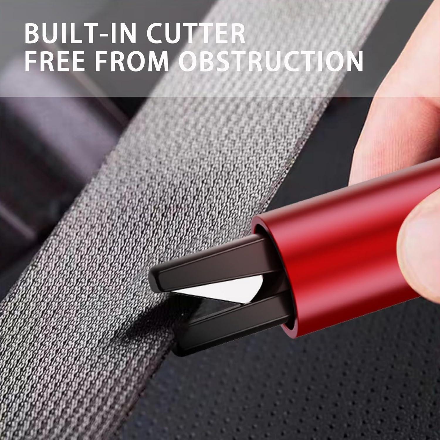 Martillo Rompe Ventana Idealmuzik 2 en 1 con Cortador de Cinturón