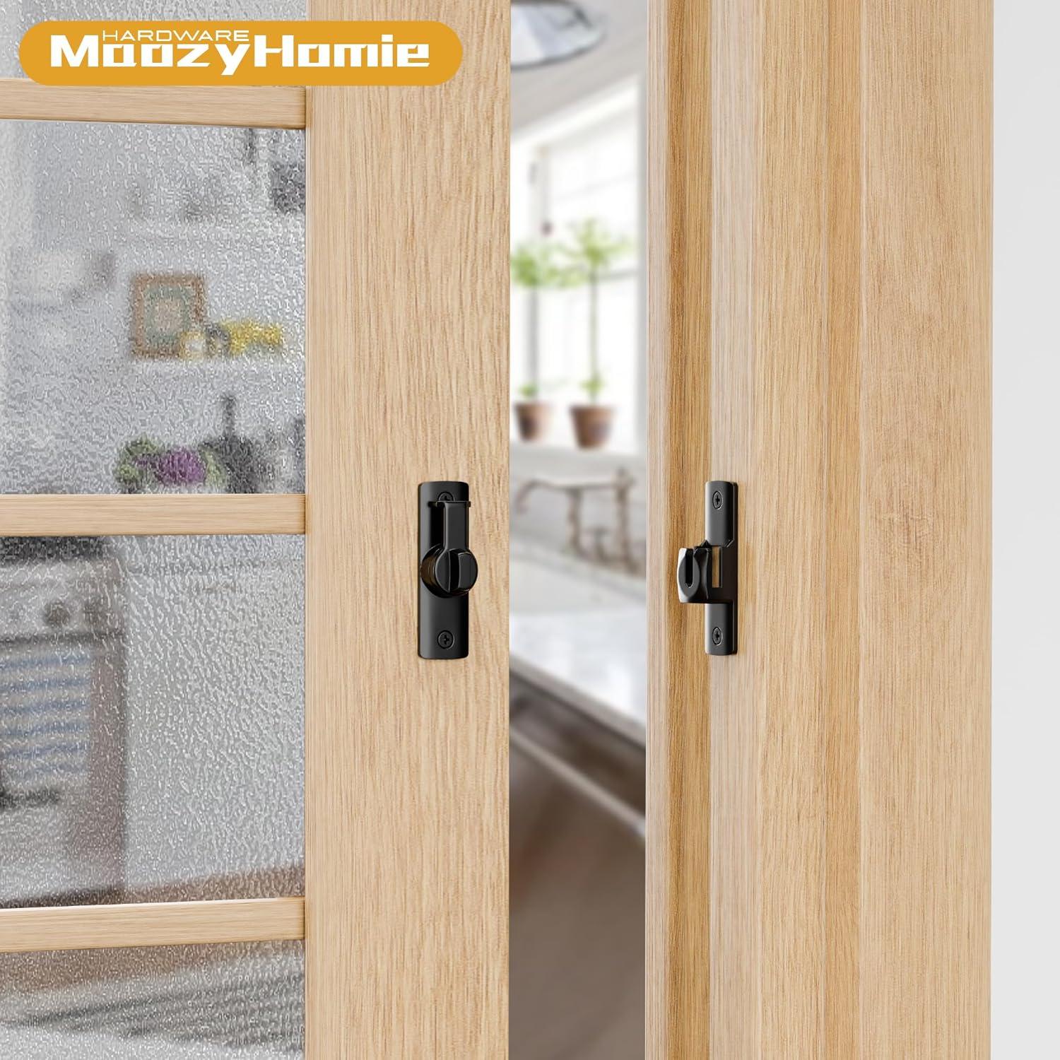 Cierre de Puerta Plegable MaozyHomie Negro 90-180 Grados