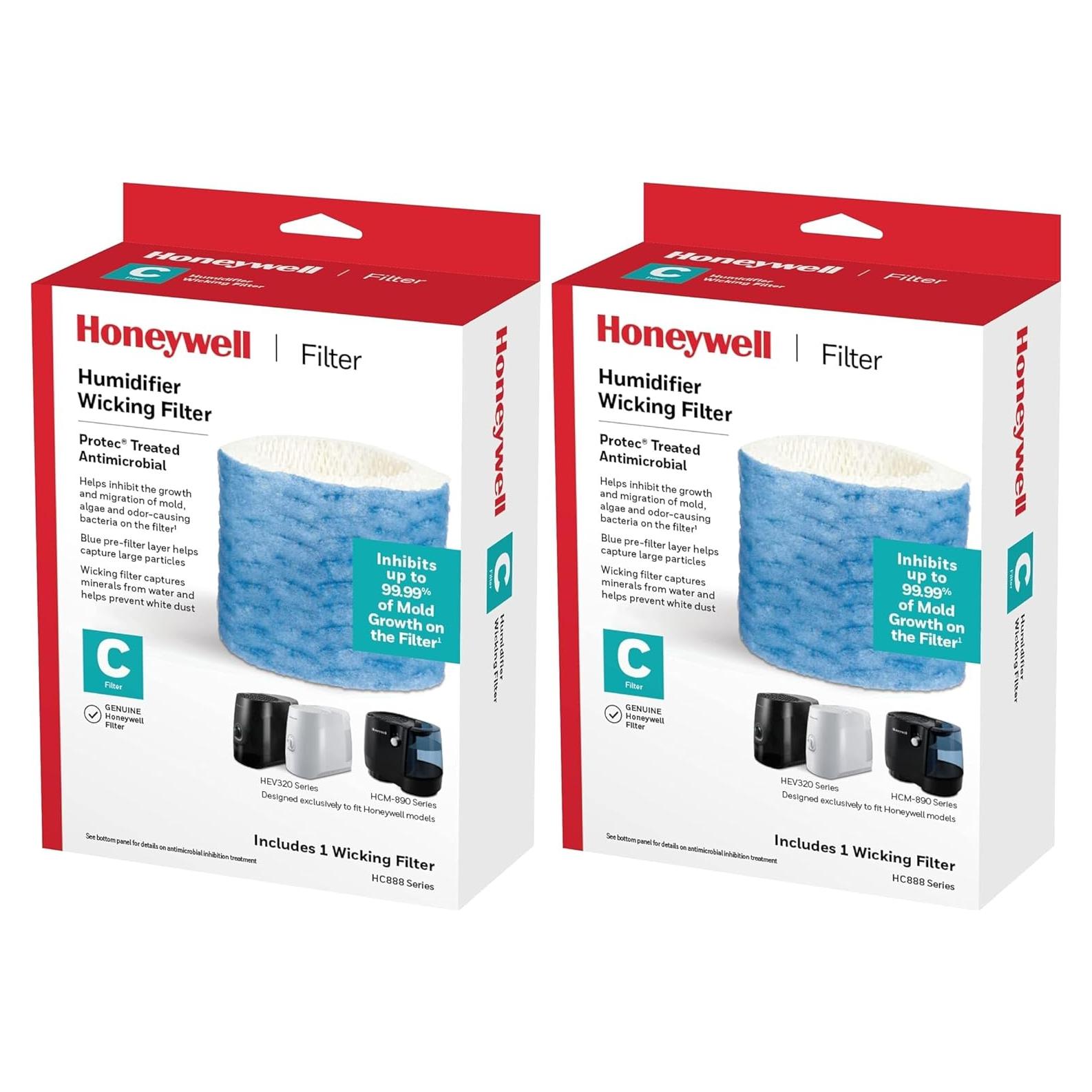 Filtro de Reemplazo Honeywell HC888PF1 - Paquete de 2