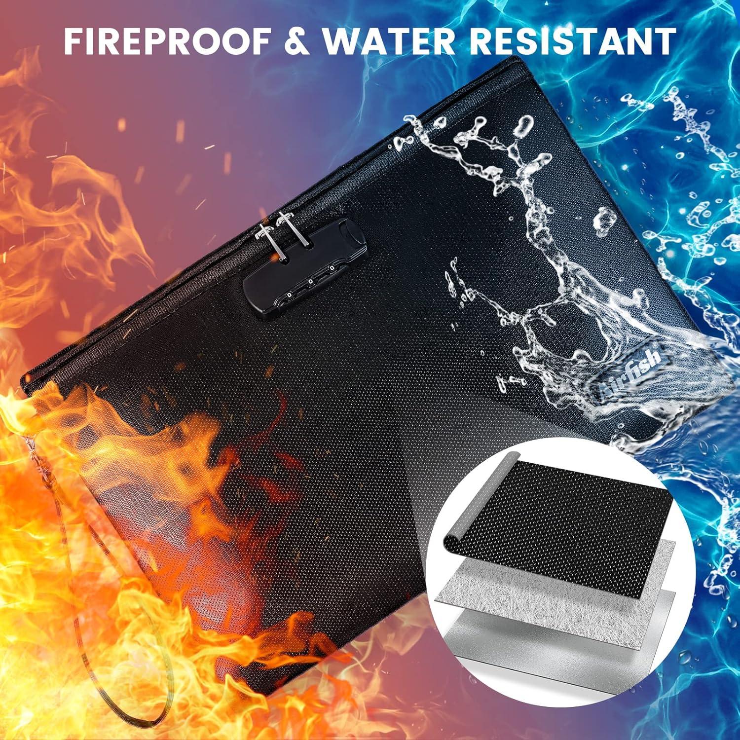 Bolsa de Documentos a Prueba de Fuego Airfish FP006 36.1x25.4cm