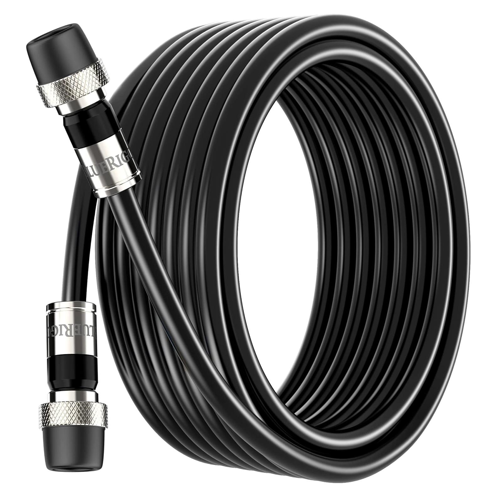 Cable Coaxial BlueRigger RG6 6.1m Impermeable CL3 75 Ohm